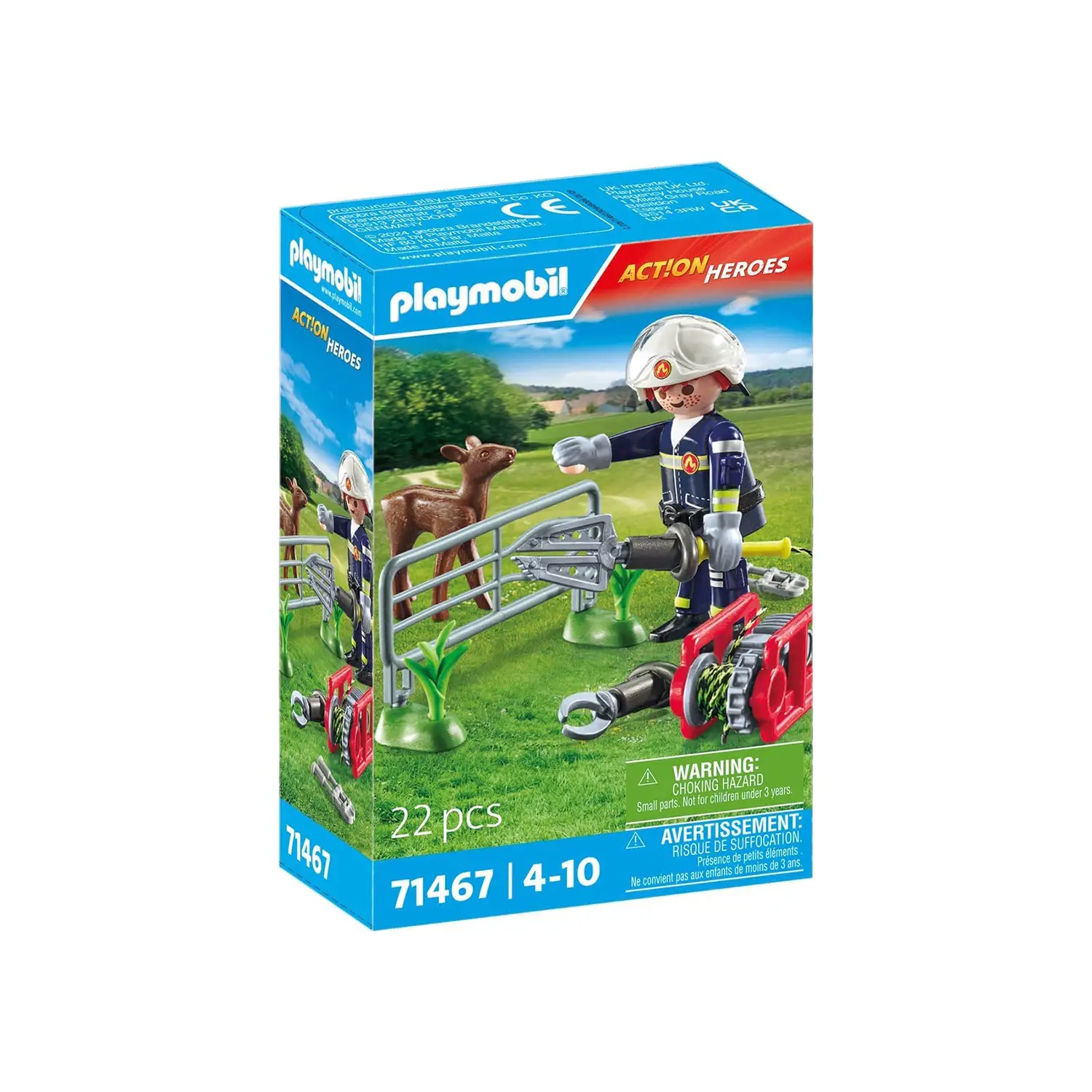 Playmobil Action Heroes Pompieri In Azione 71467 - playmobil