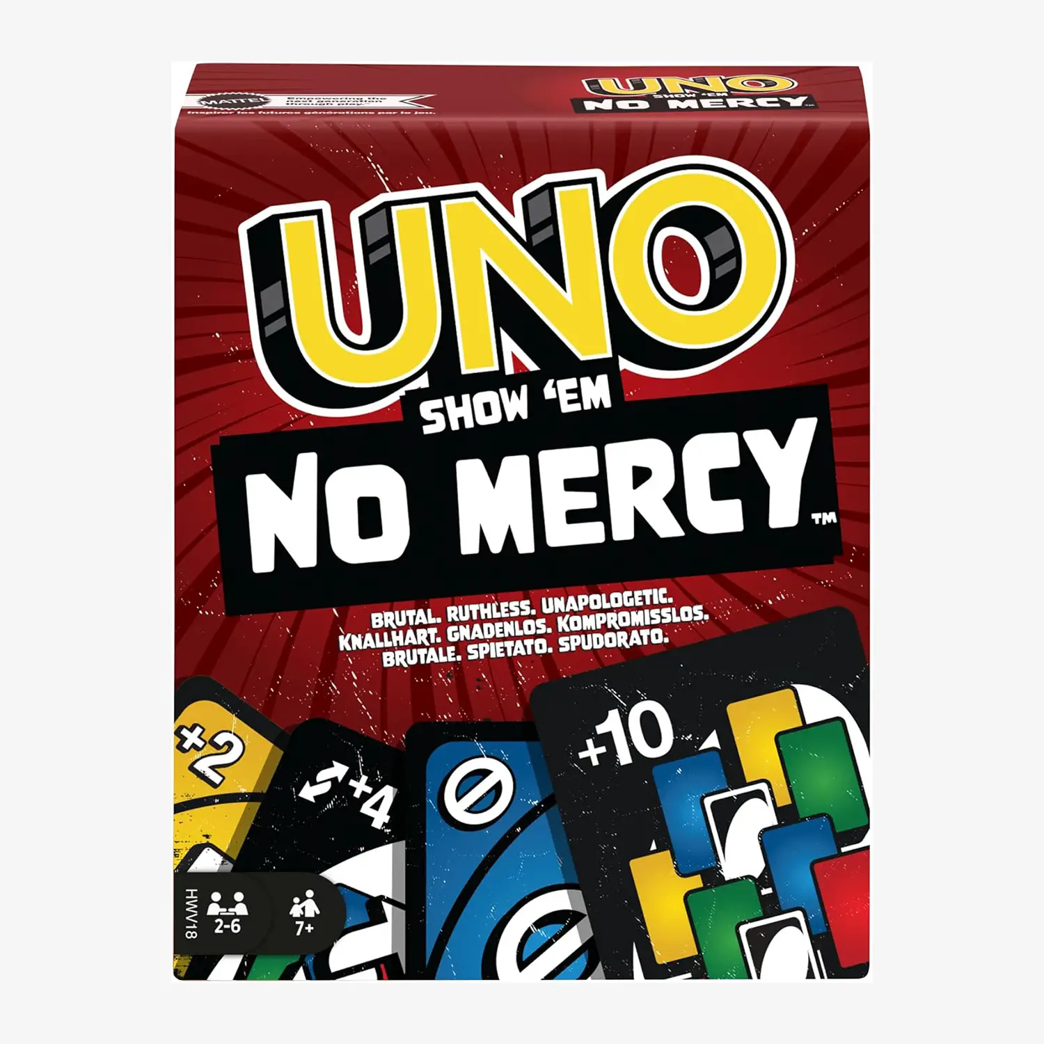 Mattel Games Uno No Mercy - modellini