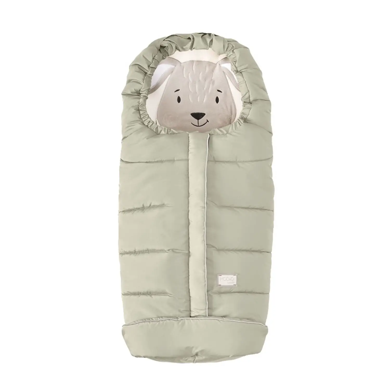 Sacco Termico Junior Cuccioli per Passeggino Pistacchio Moovo By Nuvita - sacchi termici