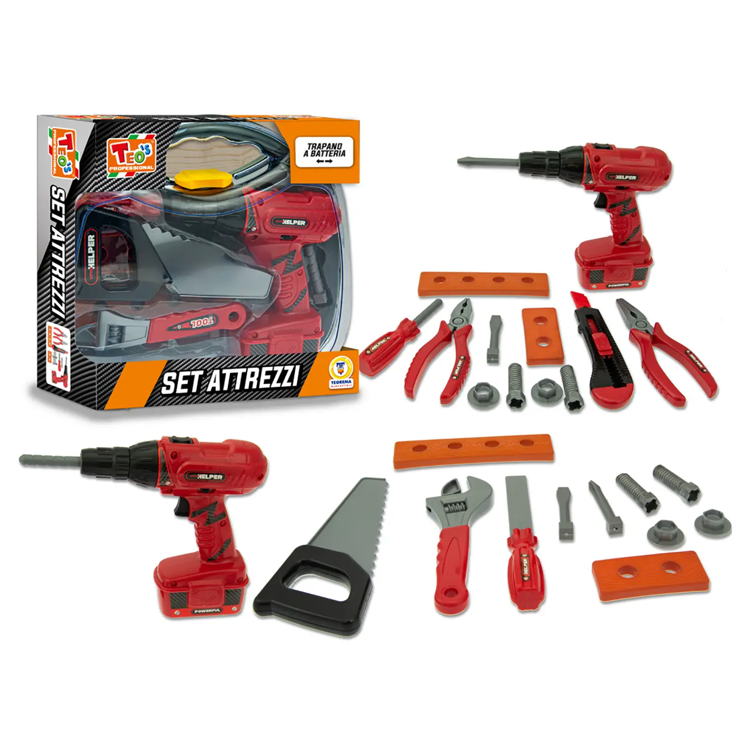 Teo's - Valigetta Set Attrezzi - Professioni e mestieri