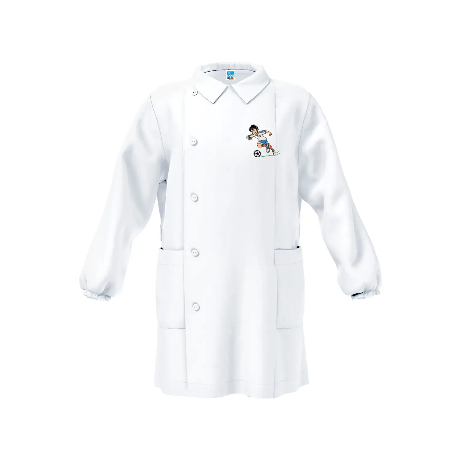 Grembiule Bambino Asilo 4043 Bianco 3 Anni - grembiuli scolastici