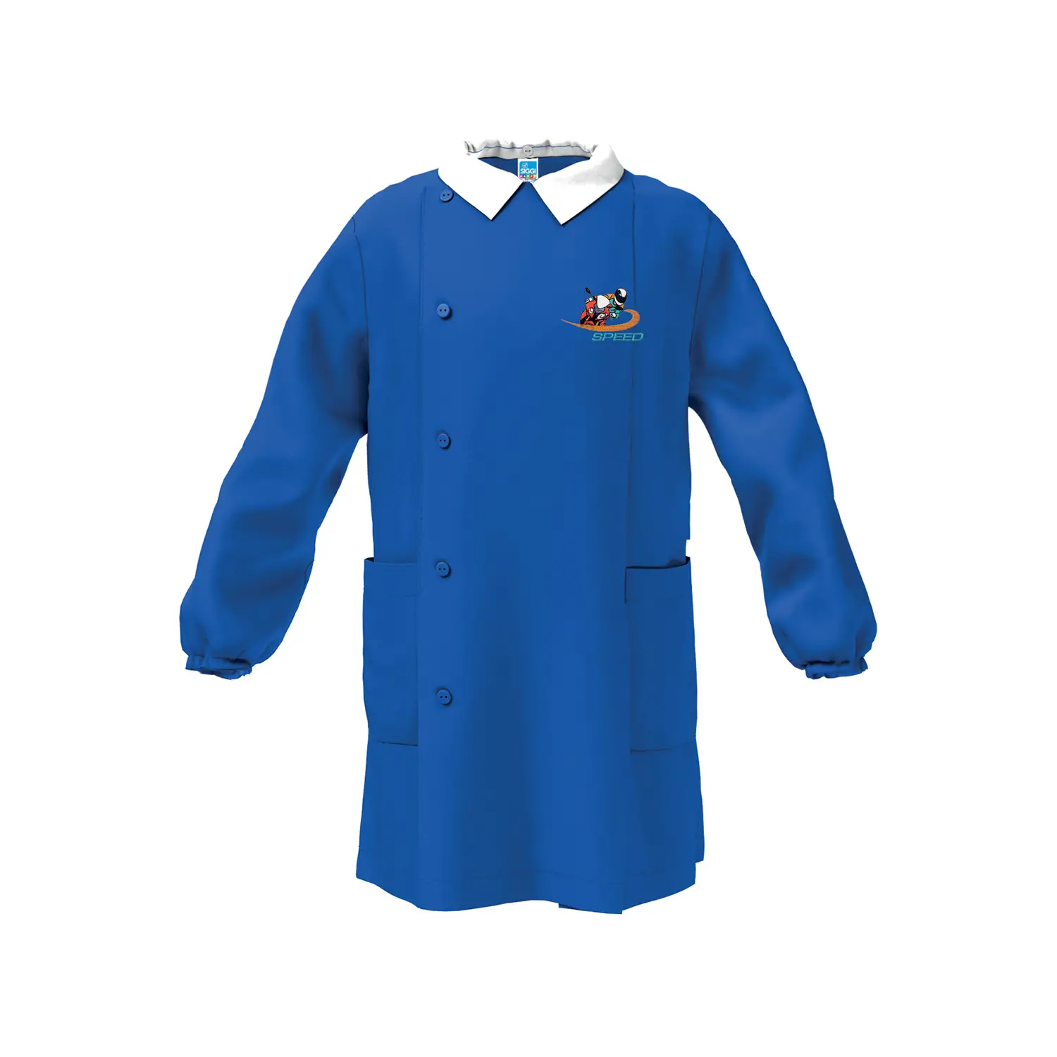Grembiule Bambino Scuola 4084 Blu 7 Anni - grembiuli scolastici