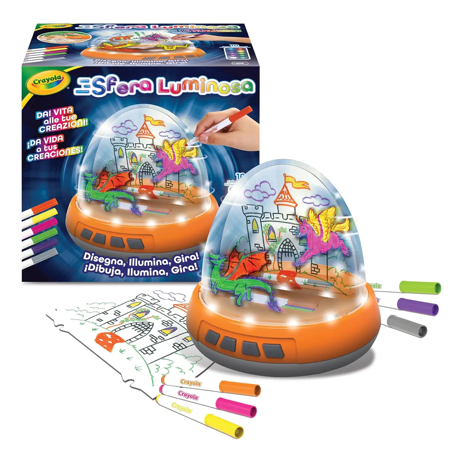 Sfera Luminosa - Manuali per attività creative