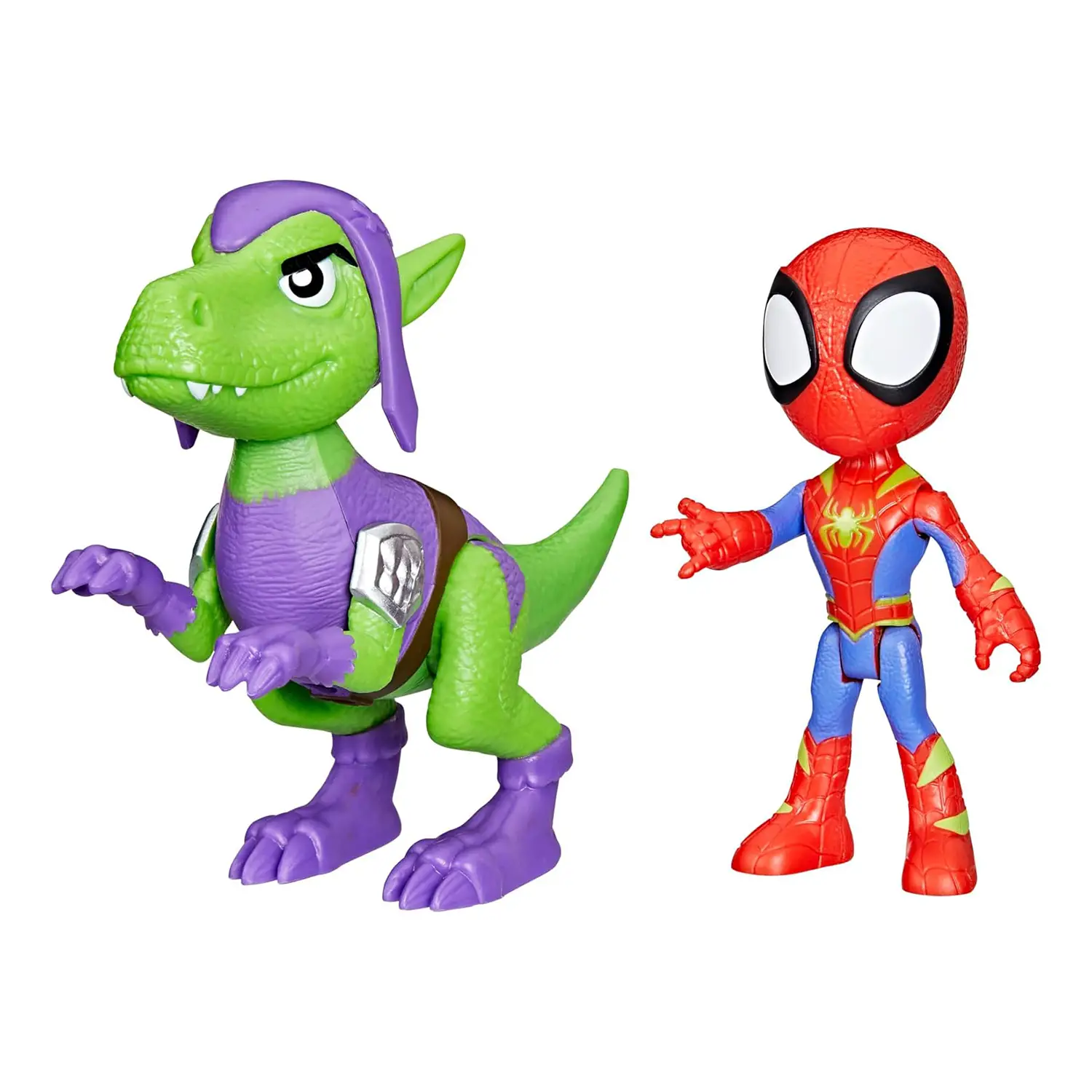 Spidey Con Cattivo Dino Spidey - action figures ed accessori