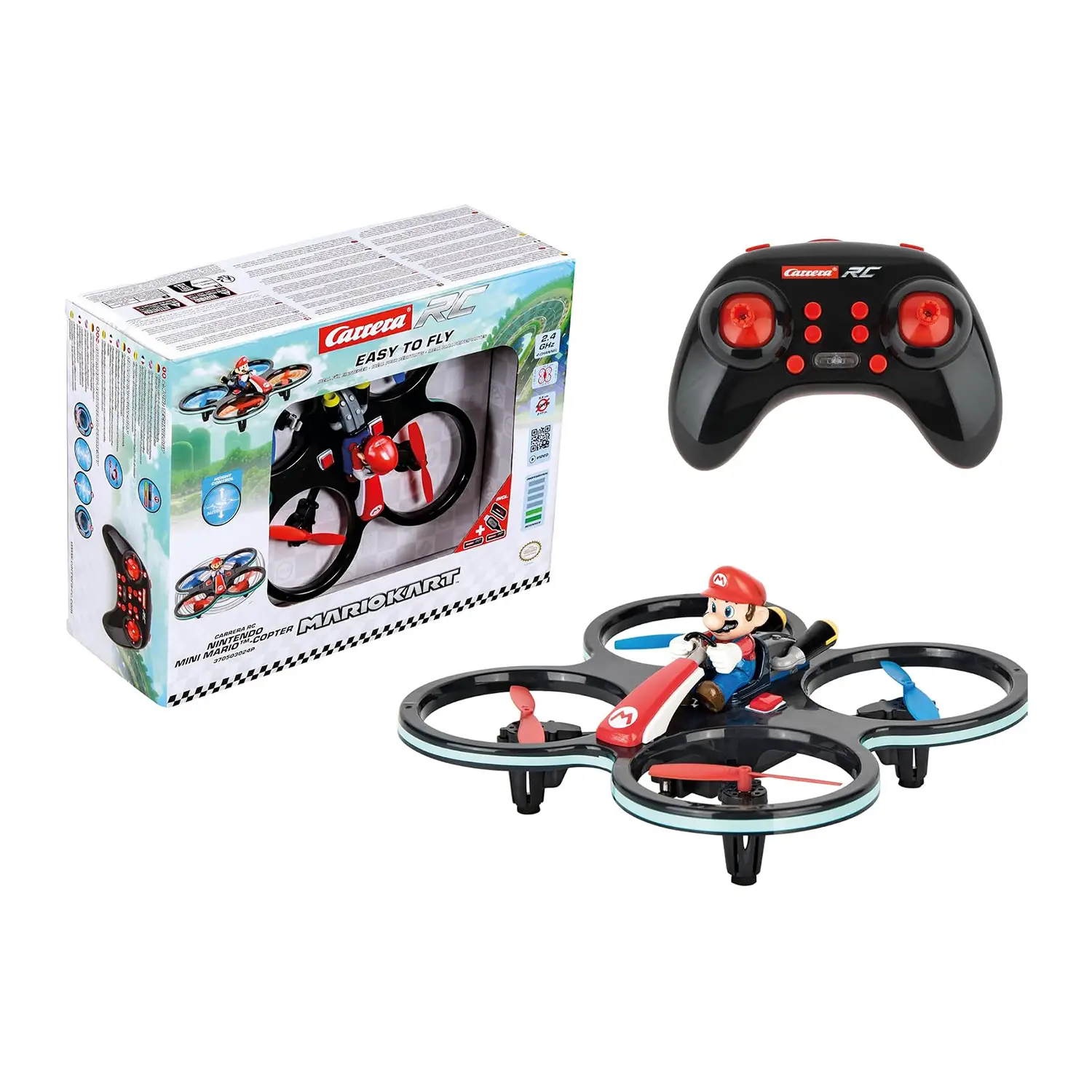 Carrera Super Mario Mini Mario Quadricottero Radiocomandato - radiocomandi