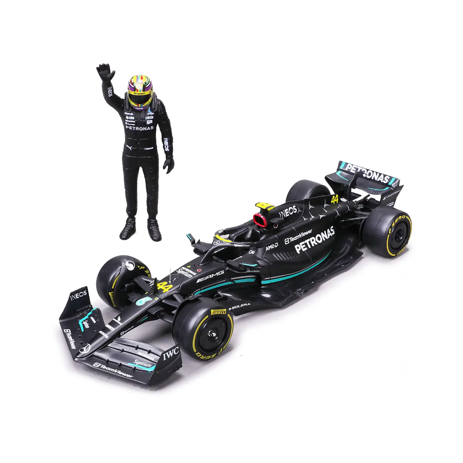 Auto 1:24 F1 Mercedes W14 E Performance #44 Hamilton - diecast