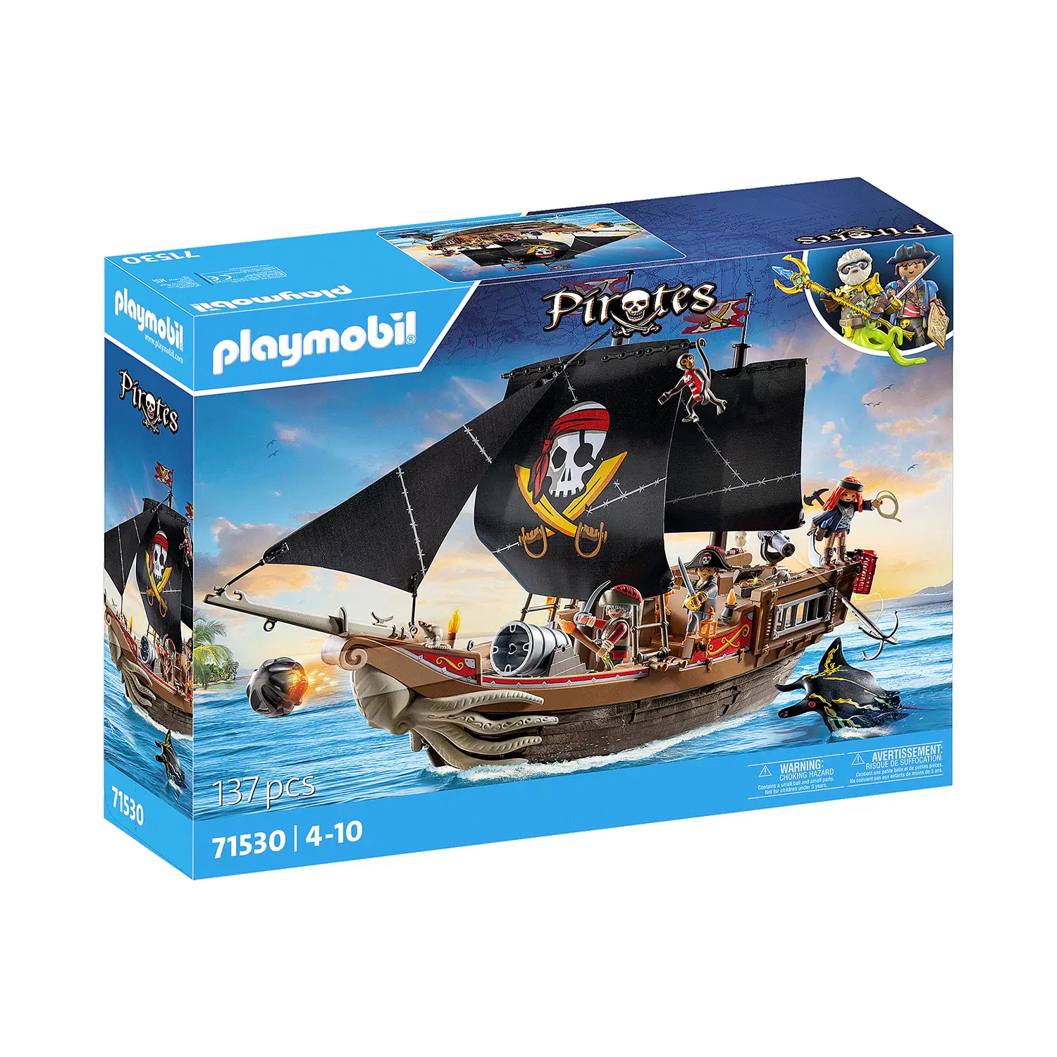 Galeone Dei Pirati New Playmobil Pirates - playmobil