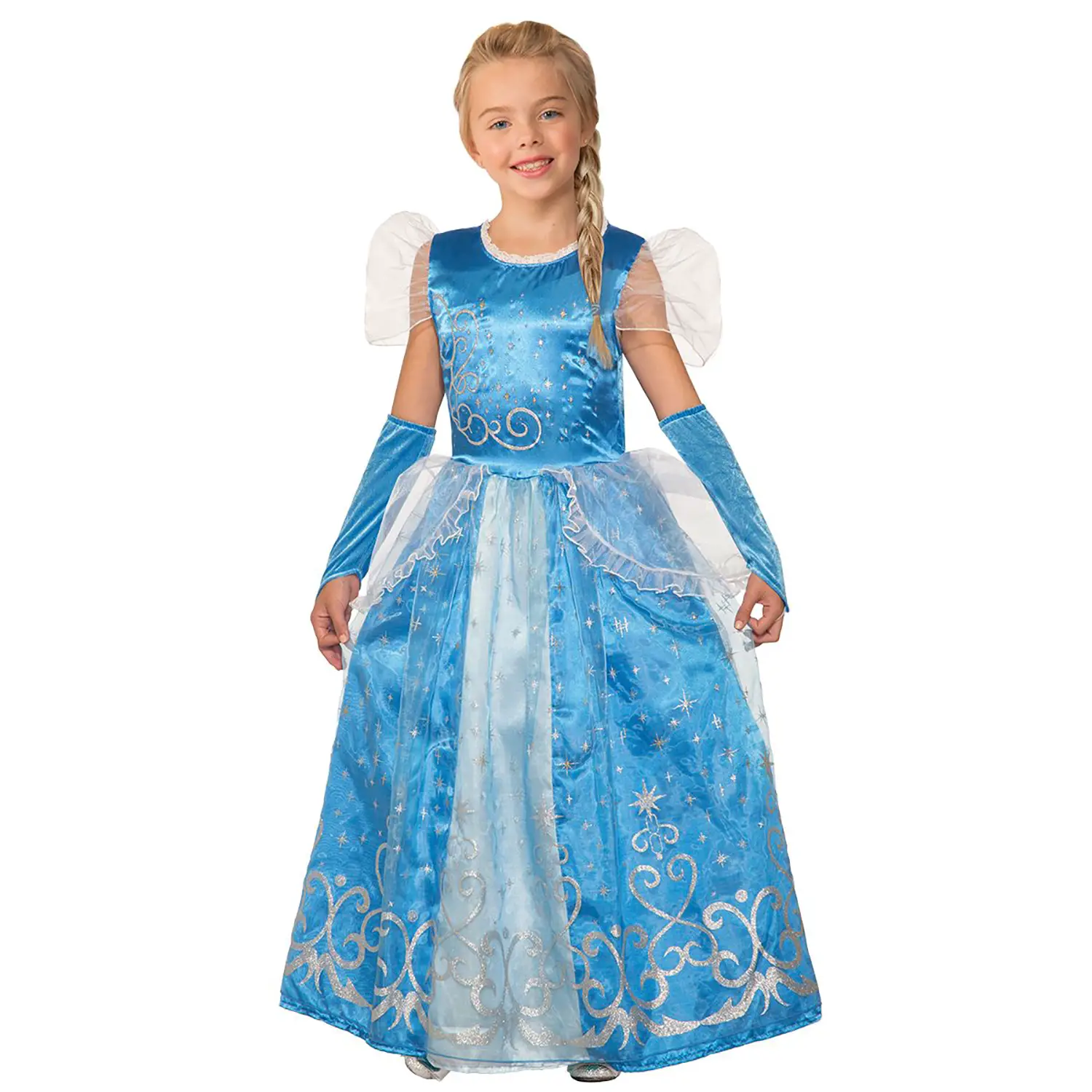 Costume Principessa delle Nevi per Bambine - Taglia XXS - 3/4 Anni - abiti bambino e bambina