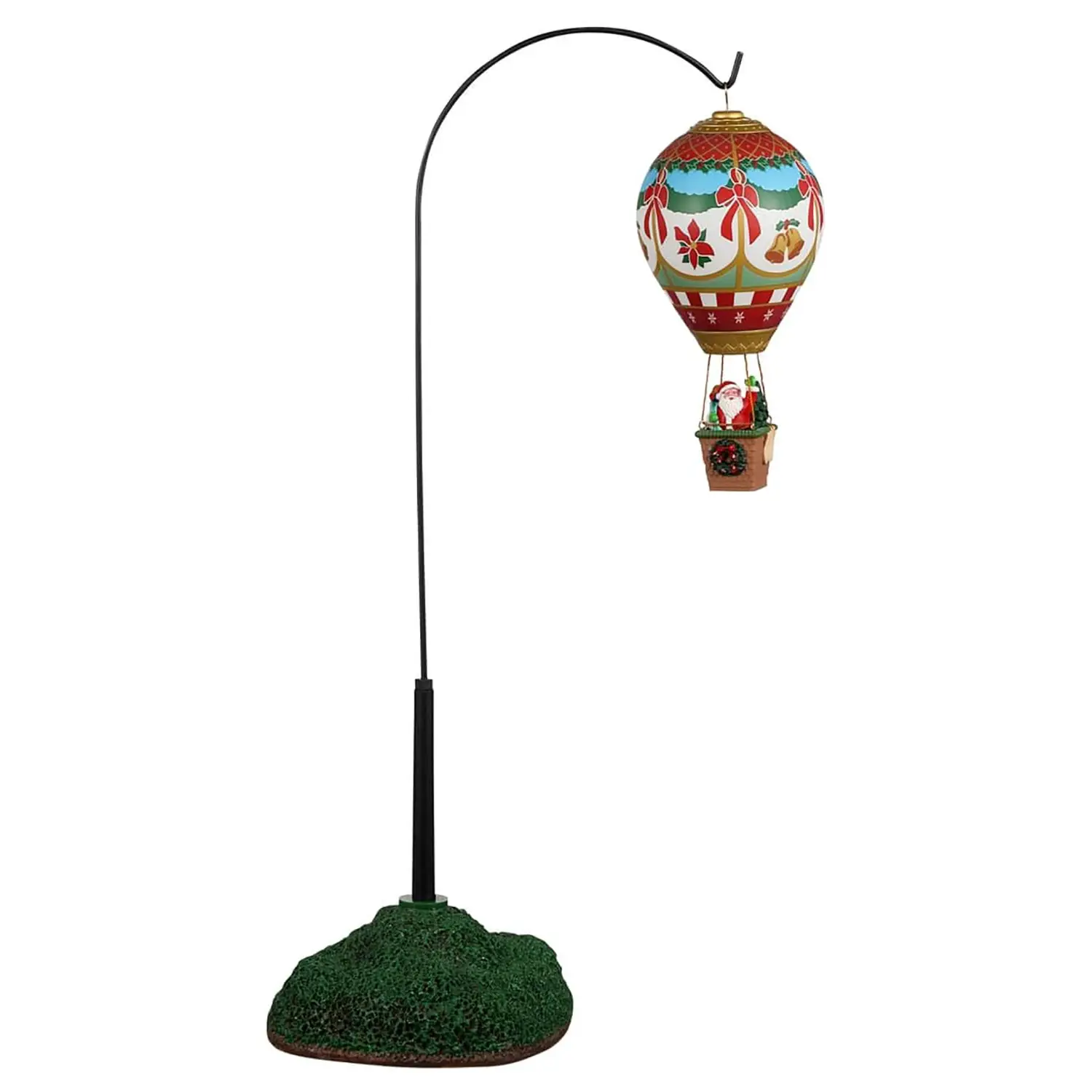 Lemax Holiday Cheer Hot Air Balloon 84389 – Mongolfiera Natalizia Animata Santa’s Wonderland - scene e villaggi