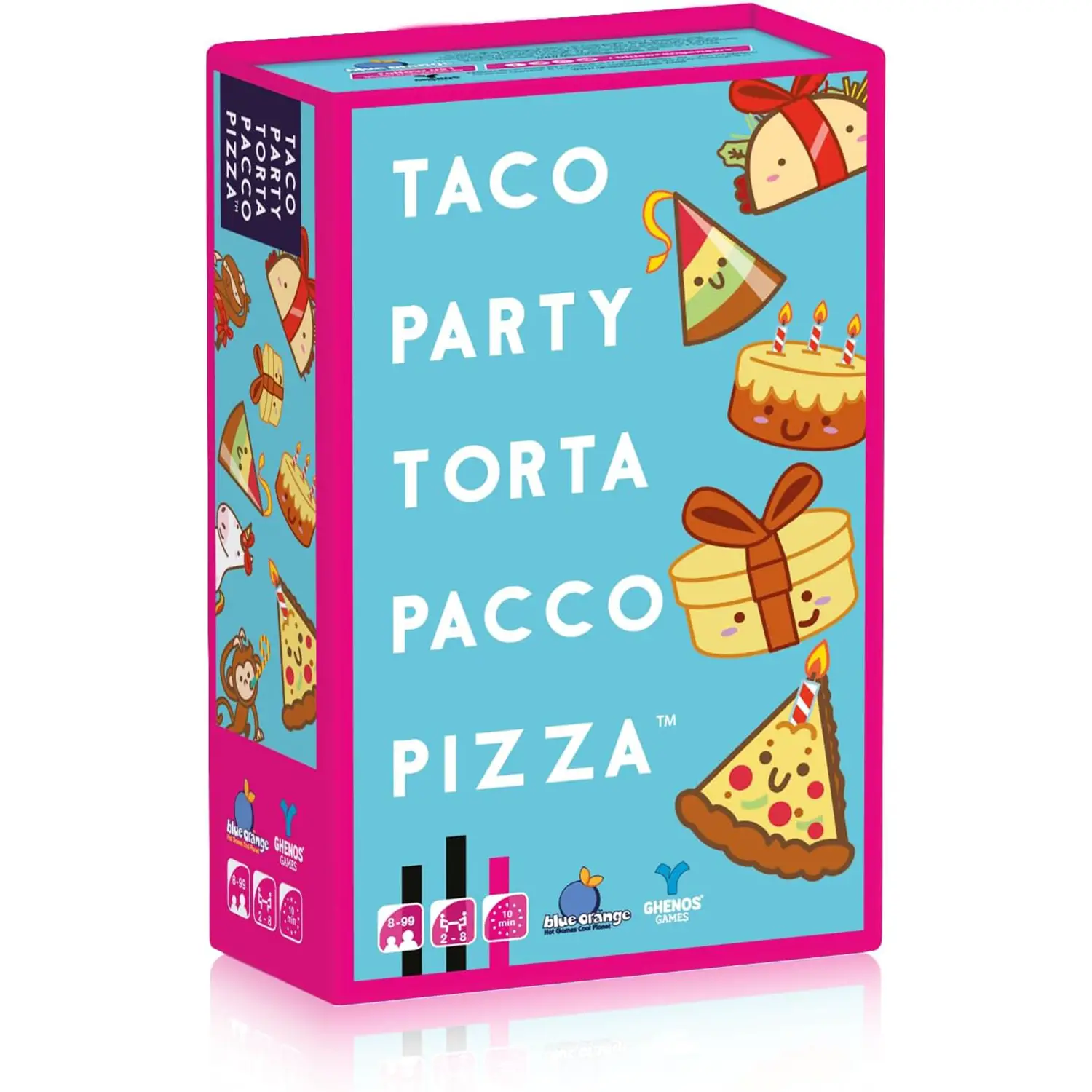 Taco Party Torta Pacco Pizza - Gioco di Carte | DV Giochi - Giochi di società
