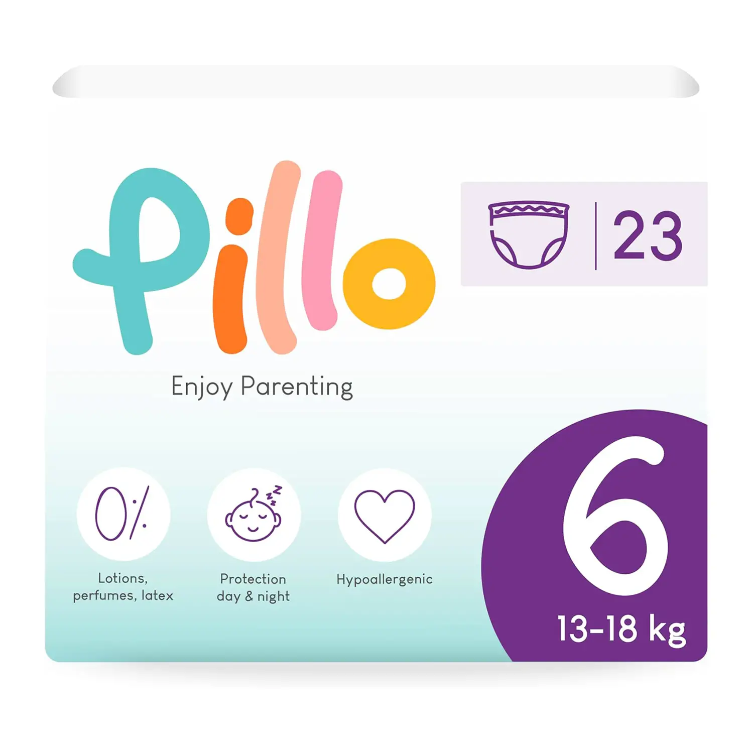 Pillo Mutandina Taglia 6 XL 13-18 kg Confezione 23 Pannolini - pannolini e salviettine