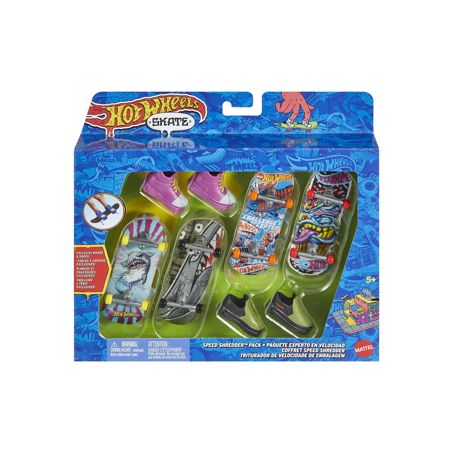 Hot Wheels Skate Multipack HVM15 - modellini