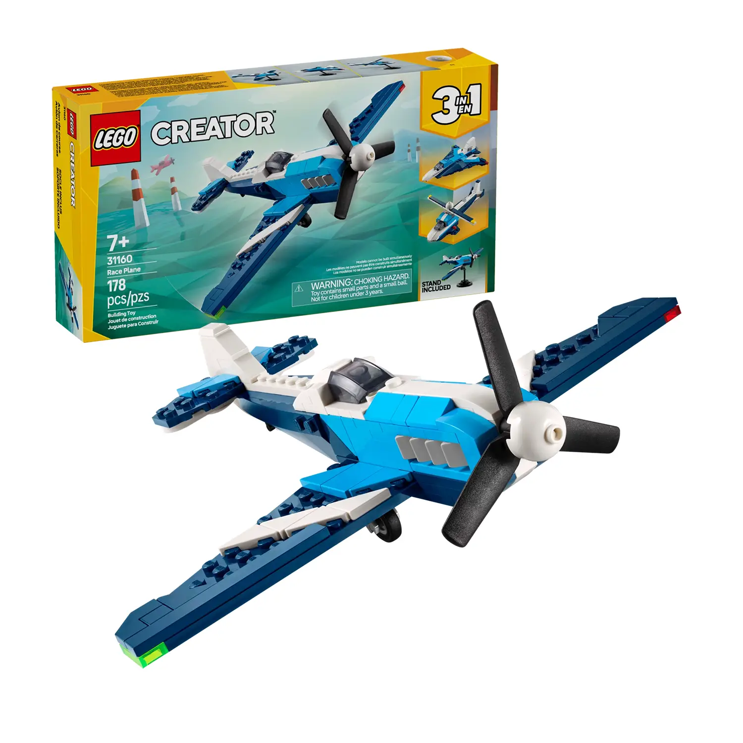 Lego Creator - Velivolo: Aereo da Competizione 31160 - lego