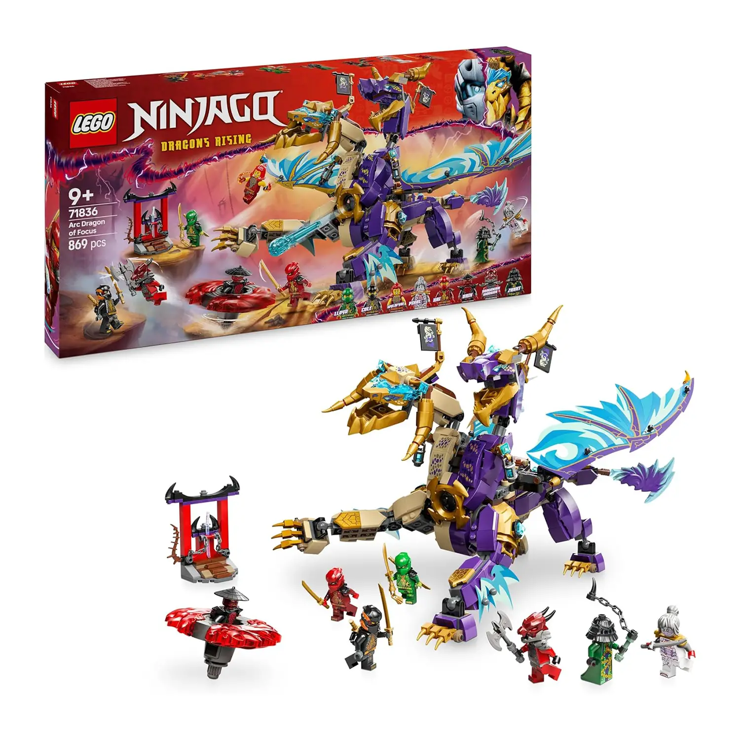 Lego Ninjago - Arco Dragone della Concentrazione 71836 - lego