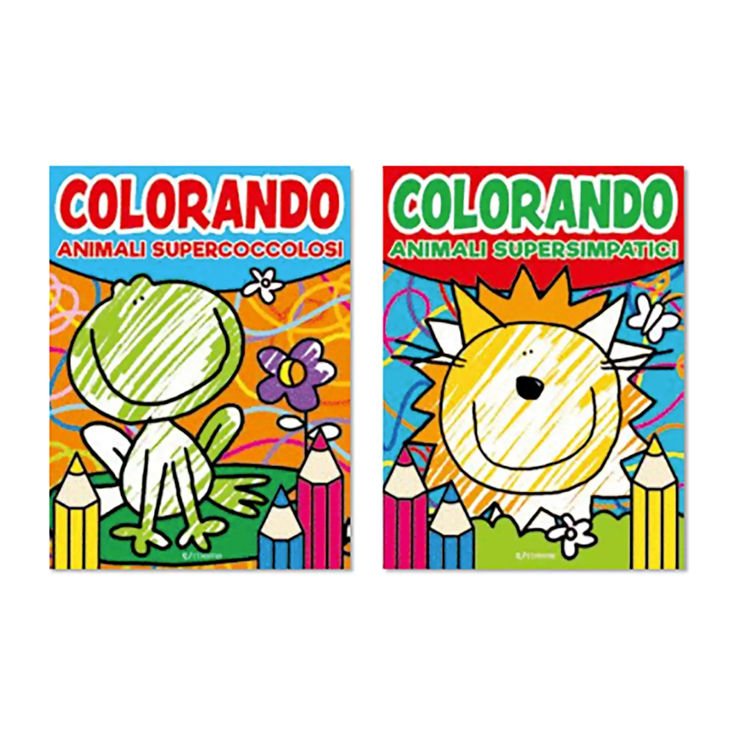 Libro Colorando: Animali - Prima biblioteca