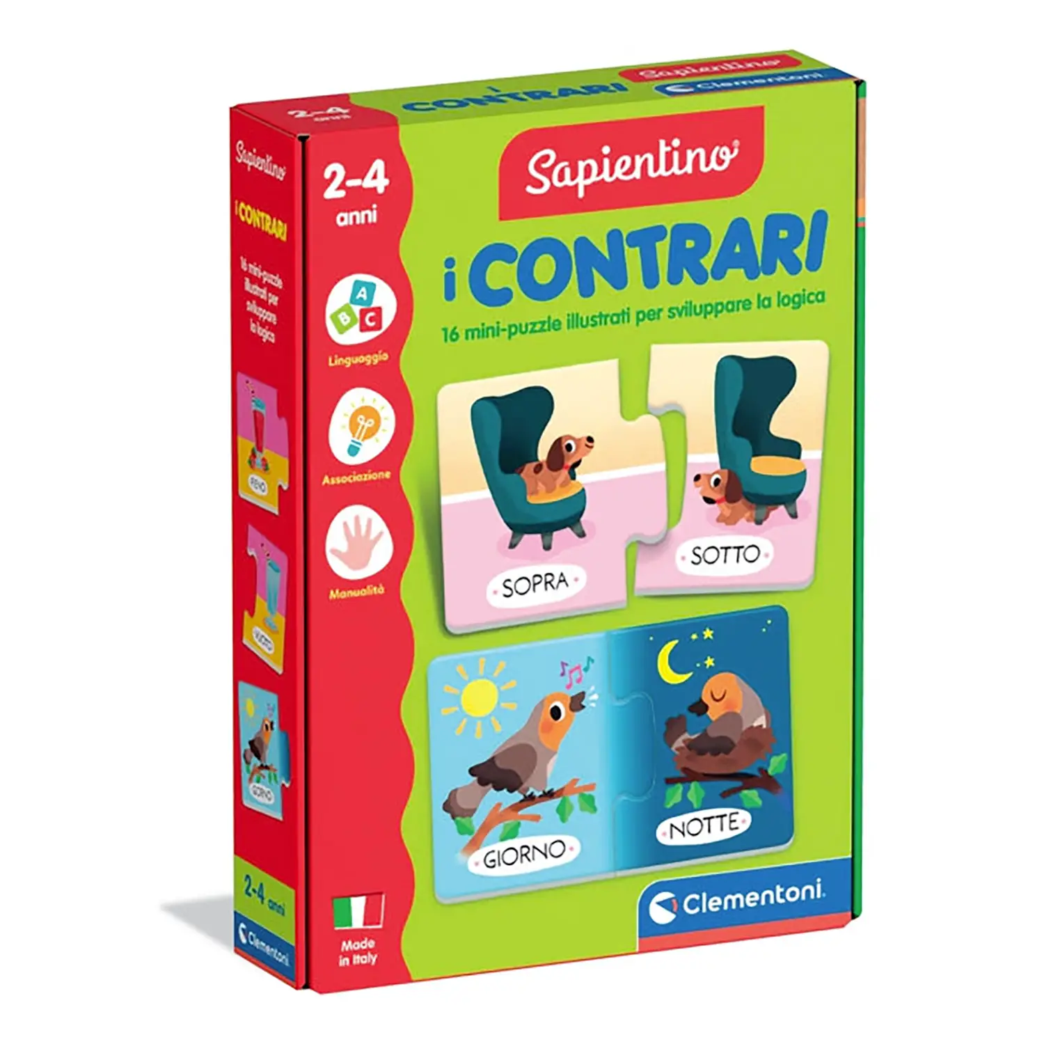 Clementoni Sapientino I Contrari – Gioco Educativo per Bambini - sapientino