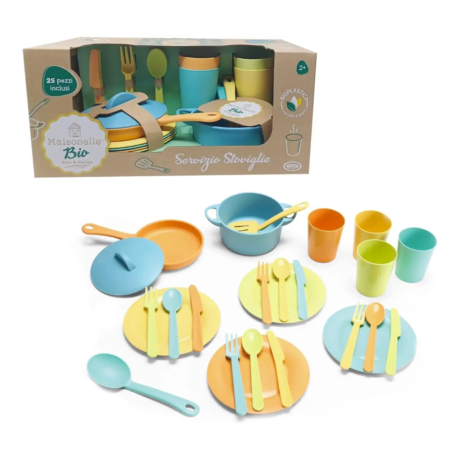 Maisonelle Bio Servizio Stoviglie - play set