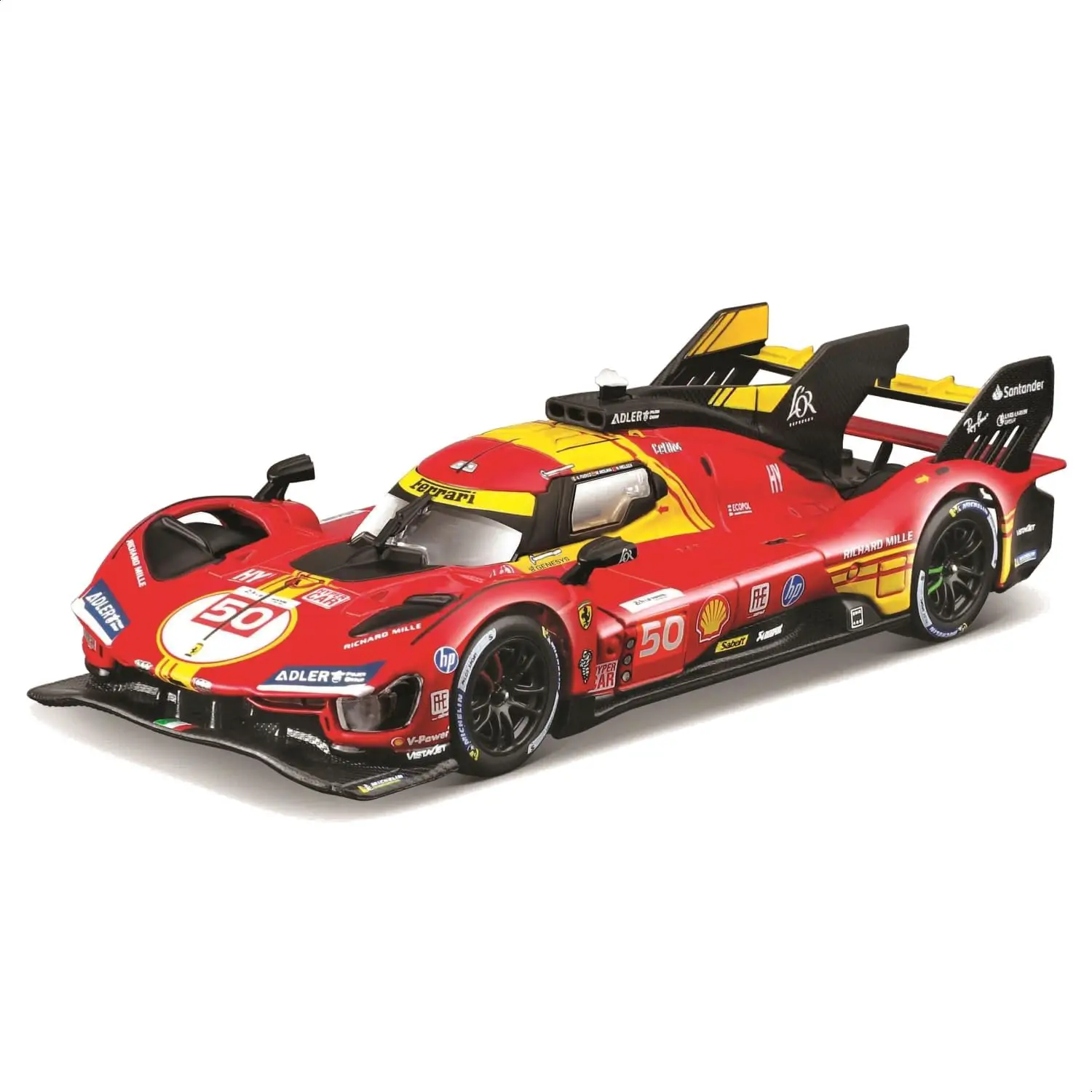 Ferrari 499P LMH 1:43 Le Mans 2024 | Modellino Bburago con Teca Rigida - diecast