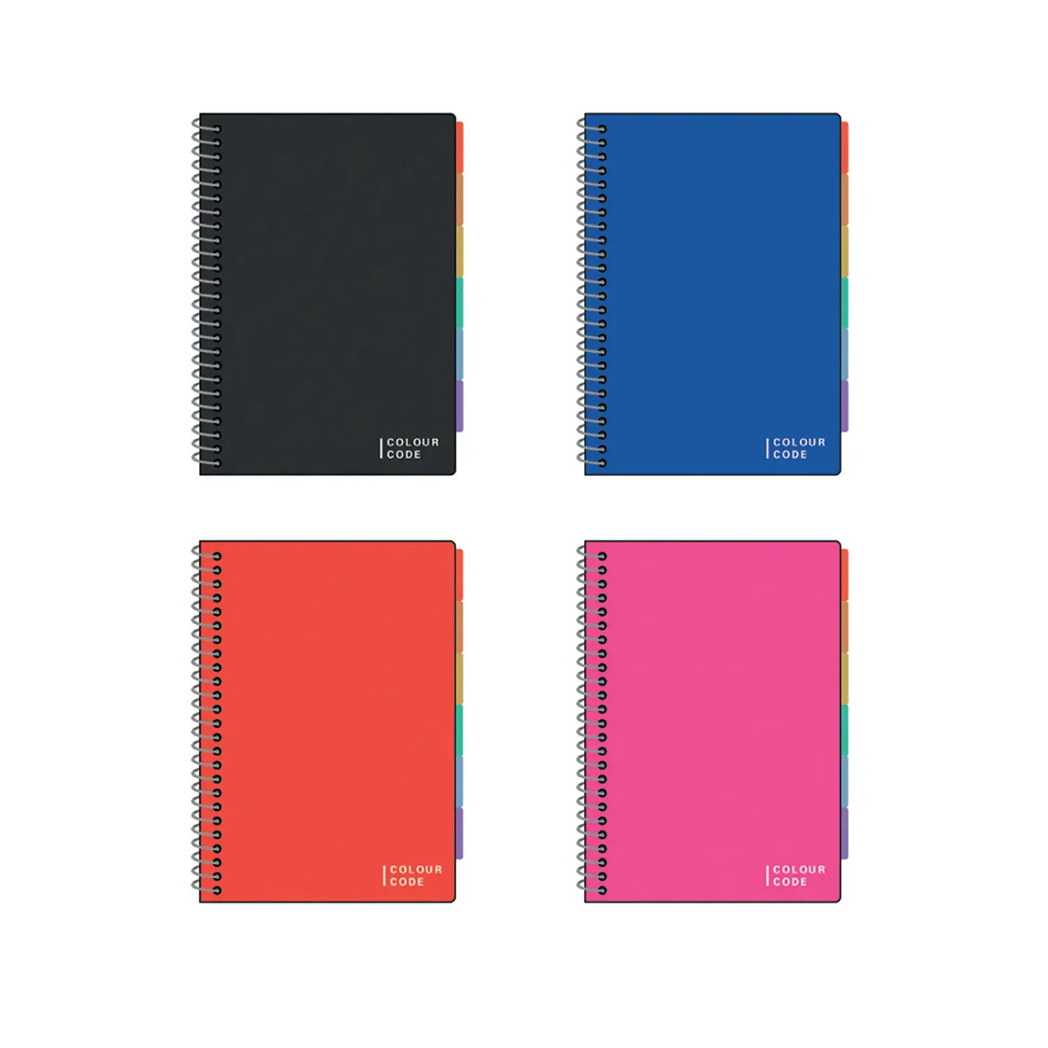 Quaderno Ppl Project Spiralato Ppl con Divisori Rigatura 5m - Cancelleria varia