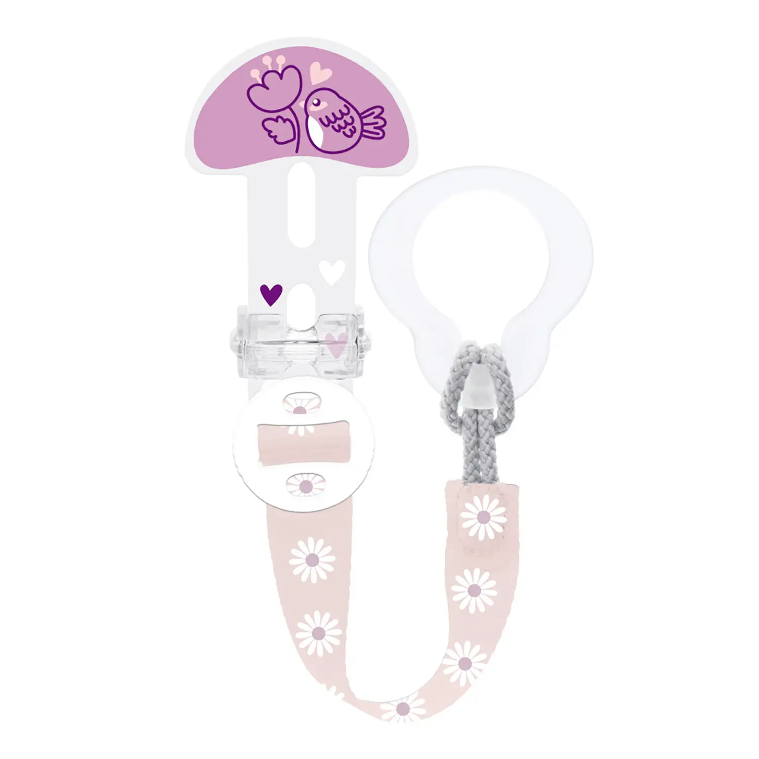 Salva Succhietto Clip It E Cover Fairytale Femmina - biberon e accessori