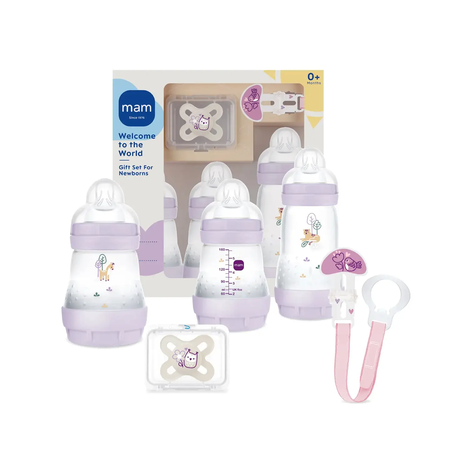 Welcome To The World Set Regalo Femmina - biberon e accessori