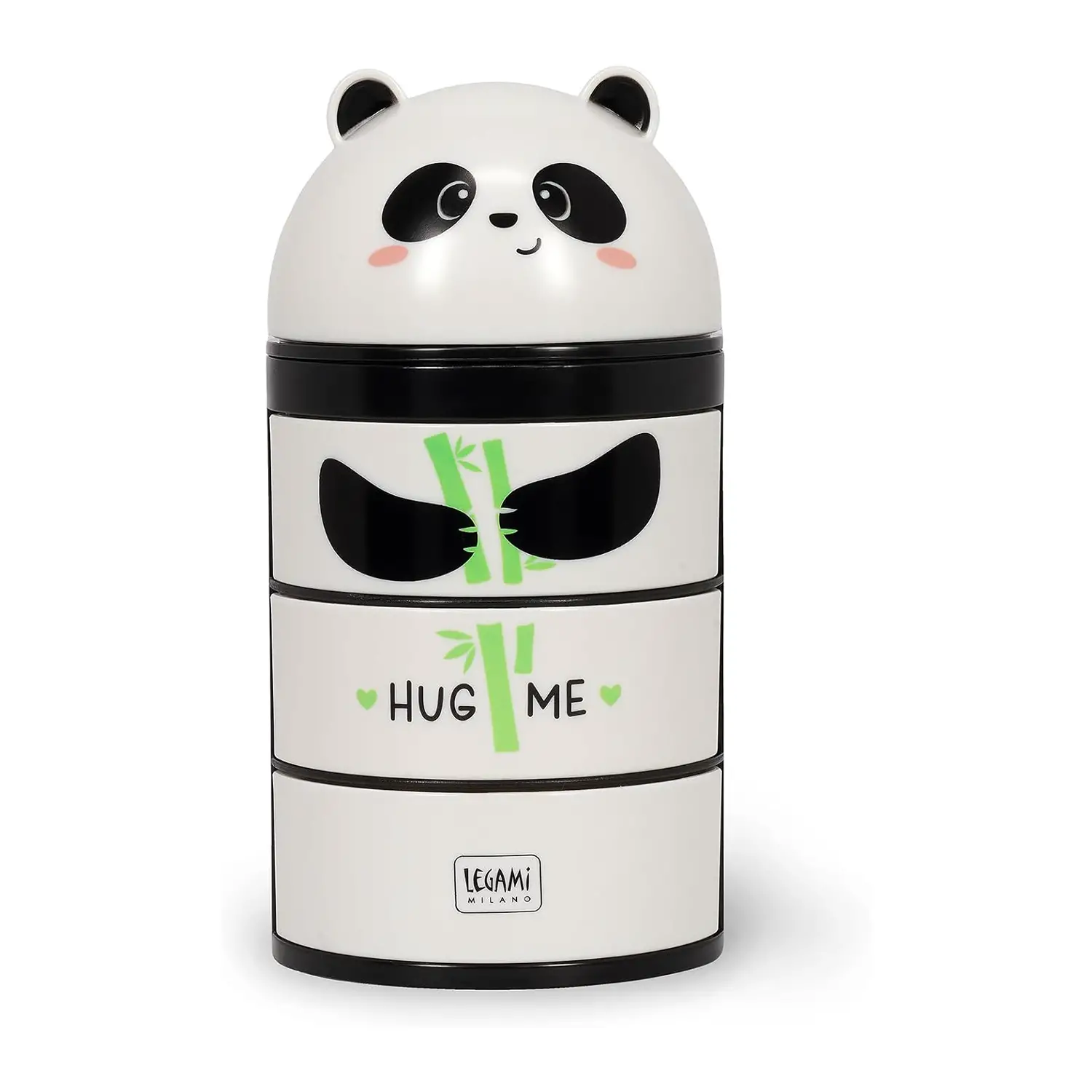 Legami - Panda Organiser da Scrivania, Desk Organiser con 3 Cassetti - legami
