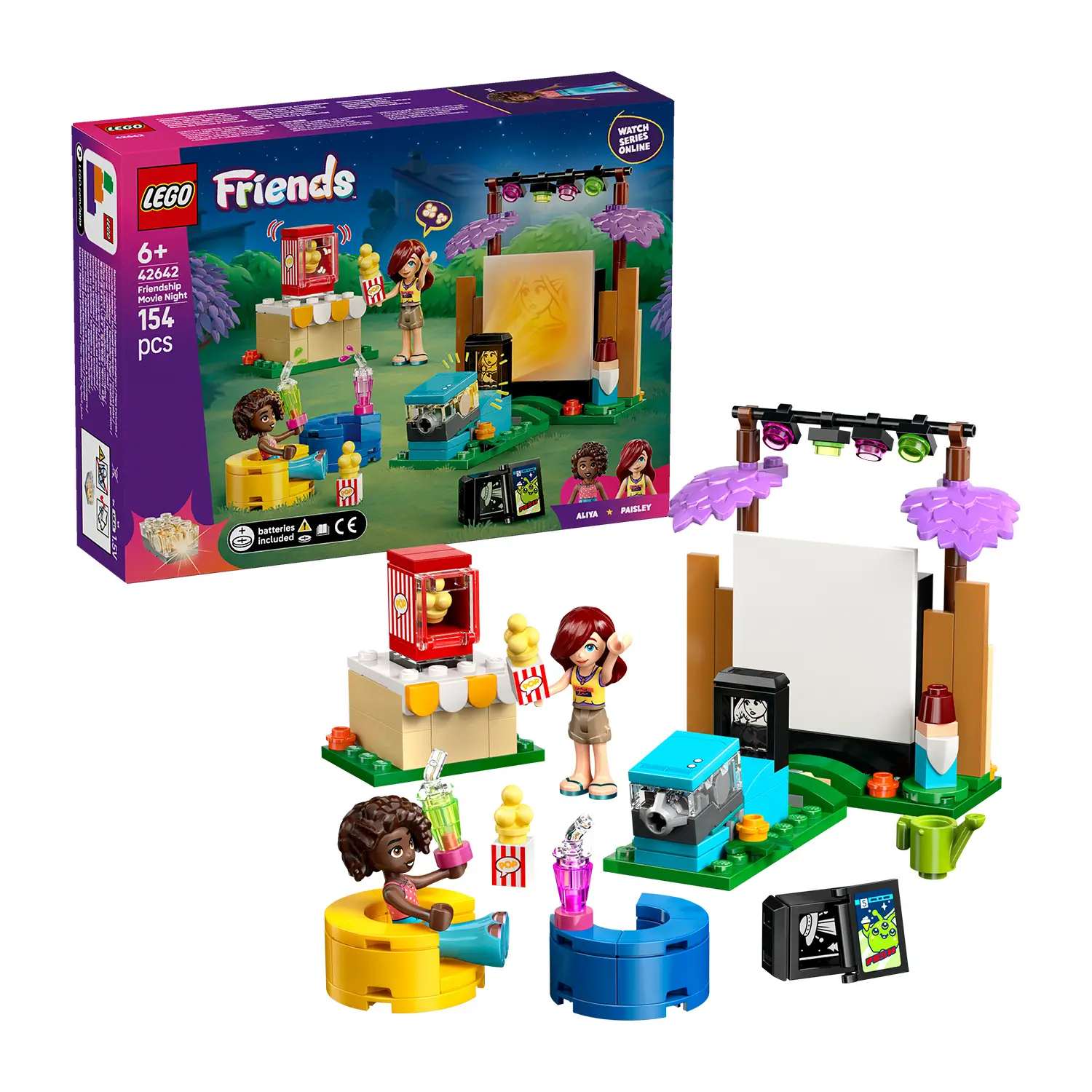 Lego Friends Movie Night Dell’amicizia 42642 - lego