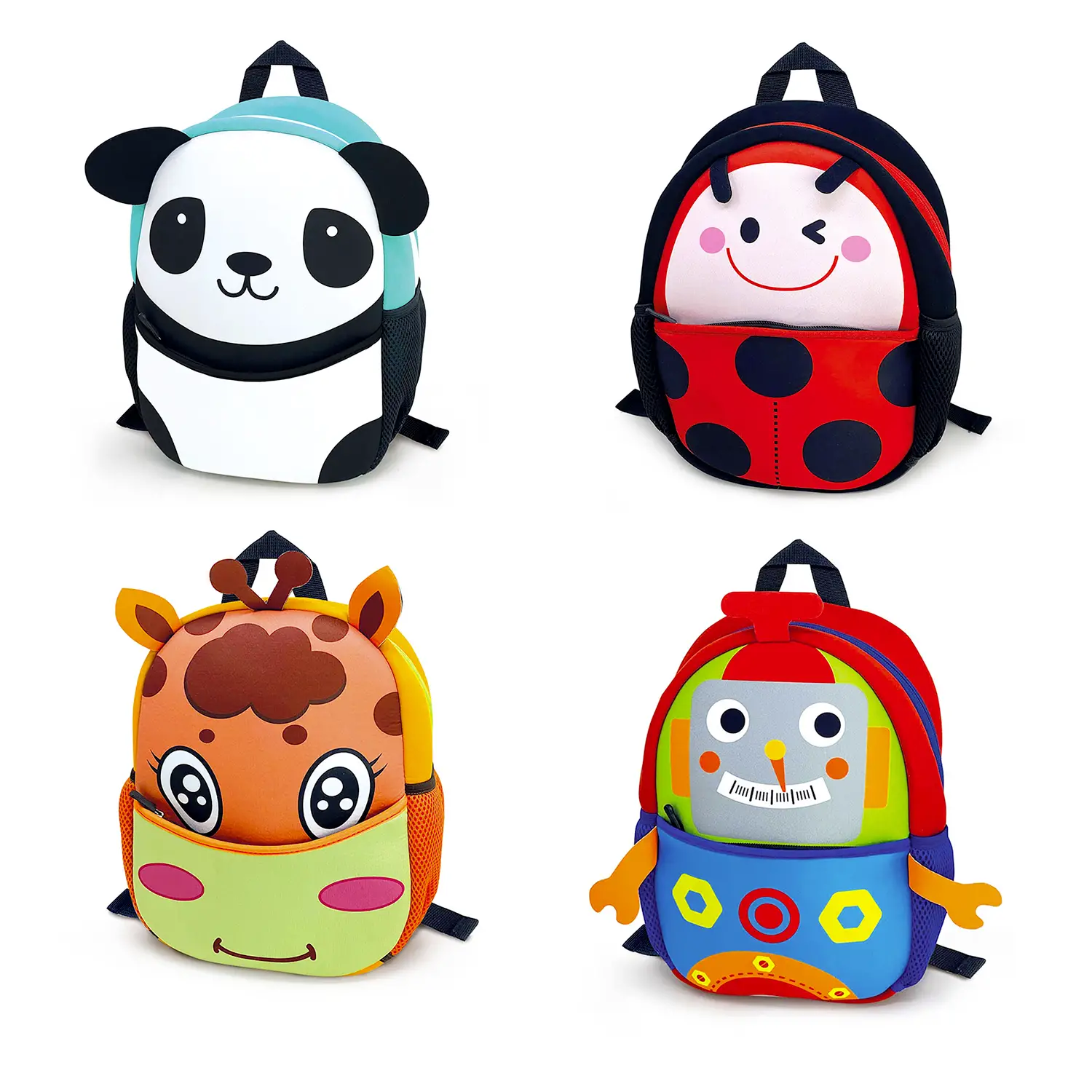 Zainetto Animals Baby Bag Assortito - zainetti asilo