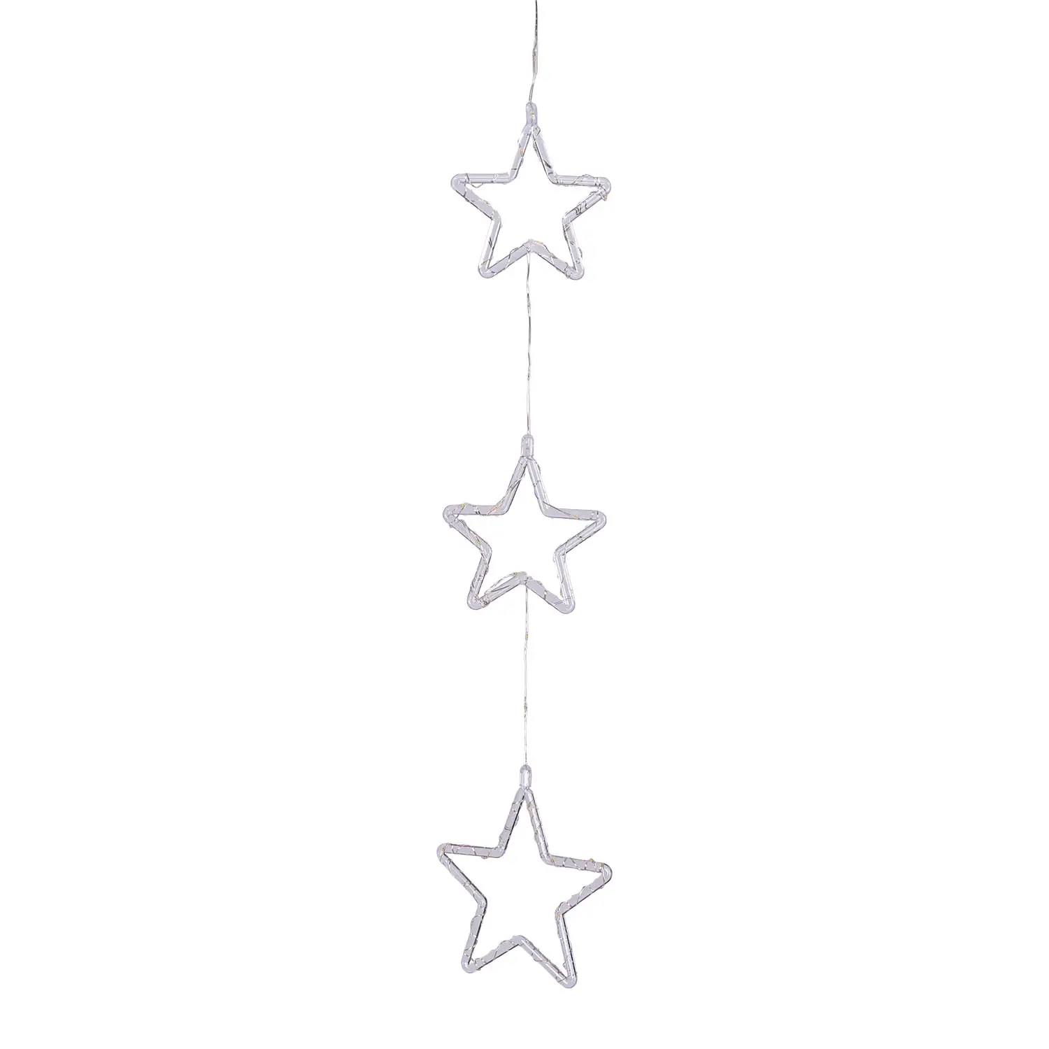Decorazione Papercut Silhouette LED 16x16 cm con Timer - addobbi casa