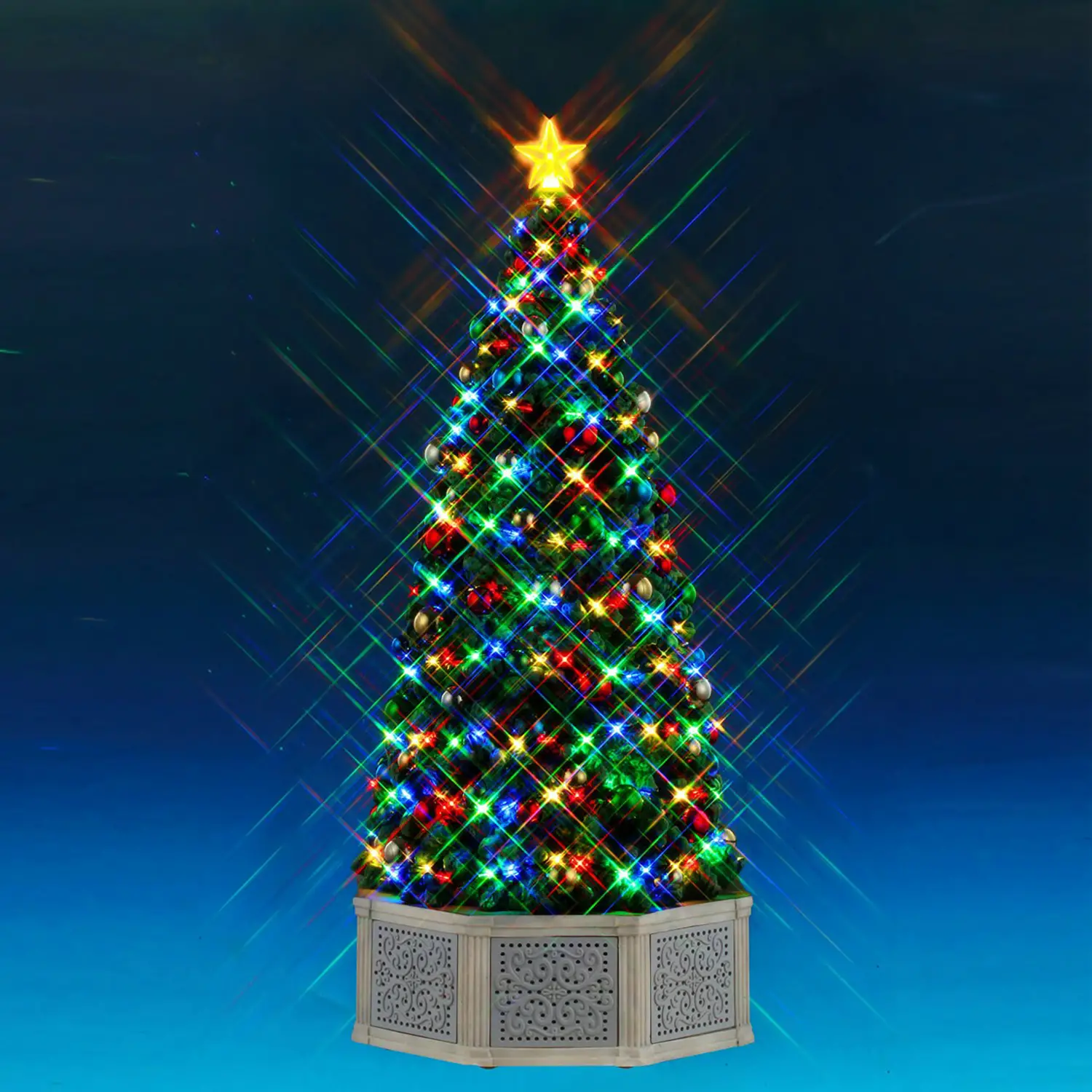 Albero di Natale Musicale Bluetooth con Luci LED – Lemax - scene e villaggi