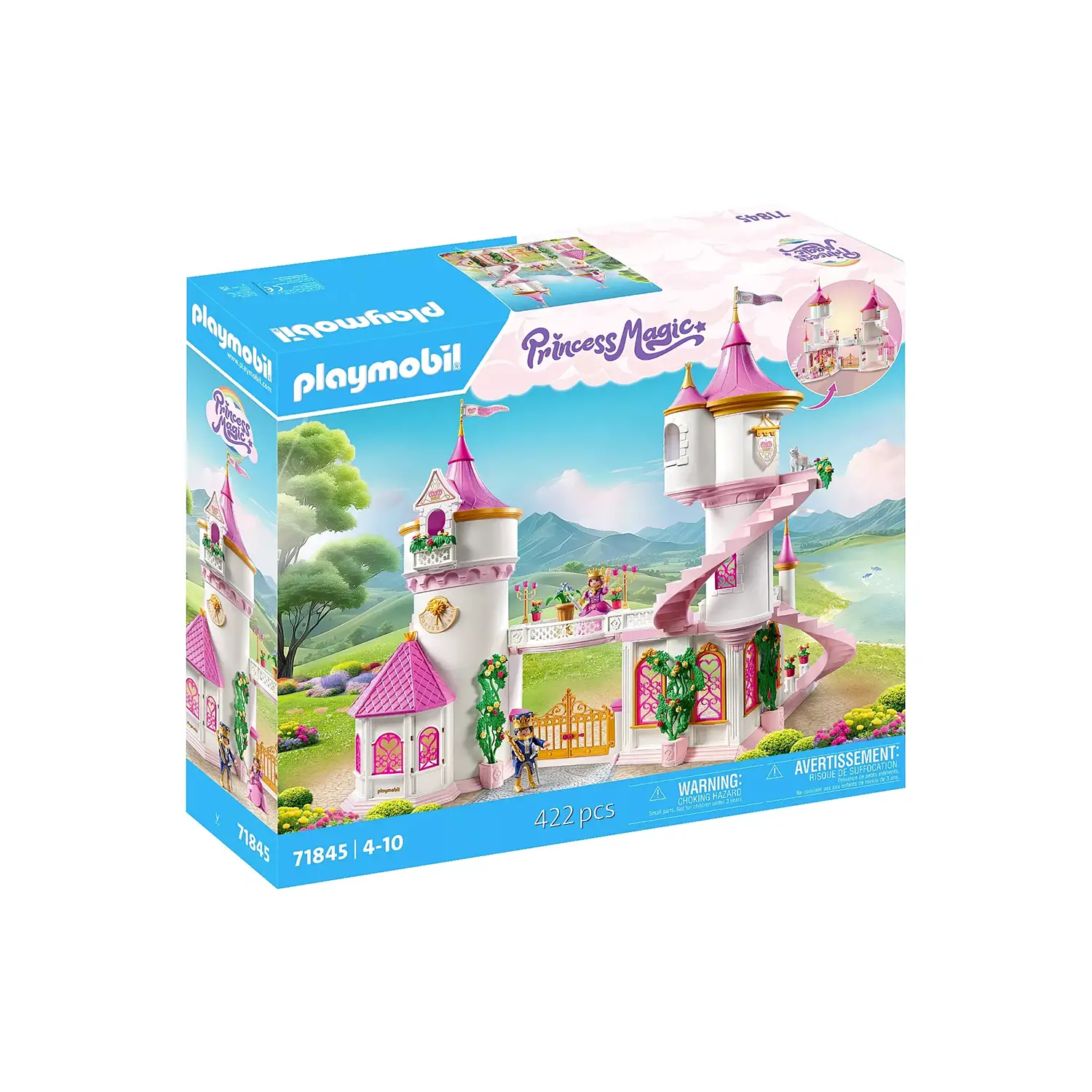 Castello Delle Principesse Con Coppia Reale Playmobil Princess - playmobil