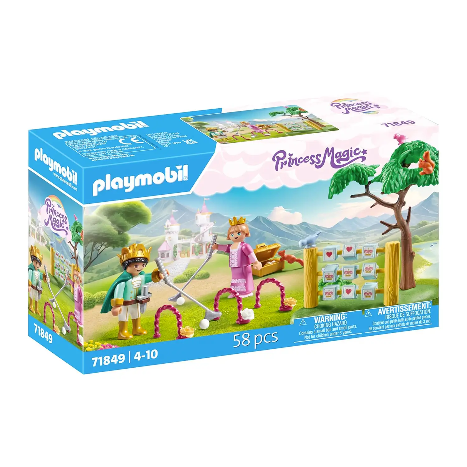 Giardino Con Giochi E Principini Playmobil Princess - playmobil