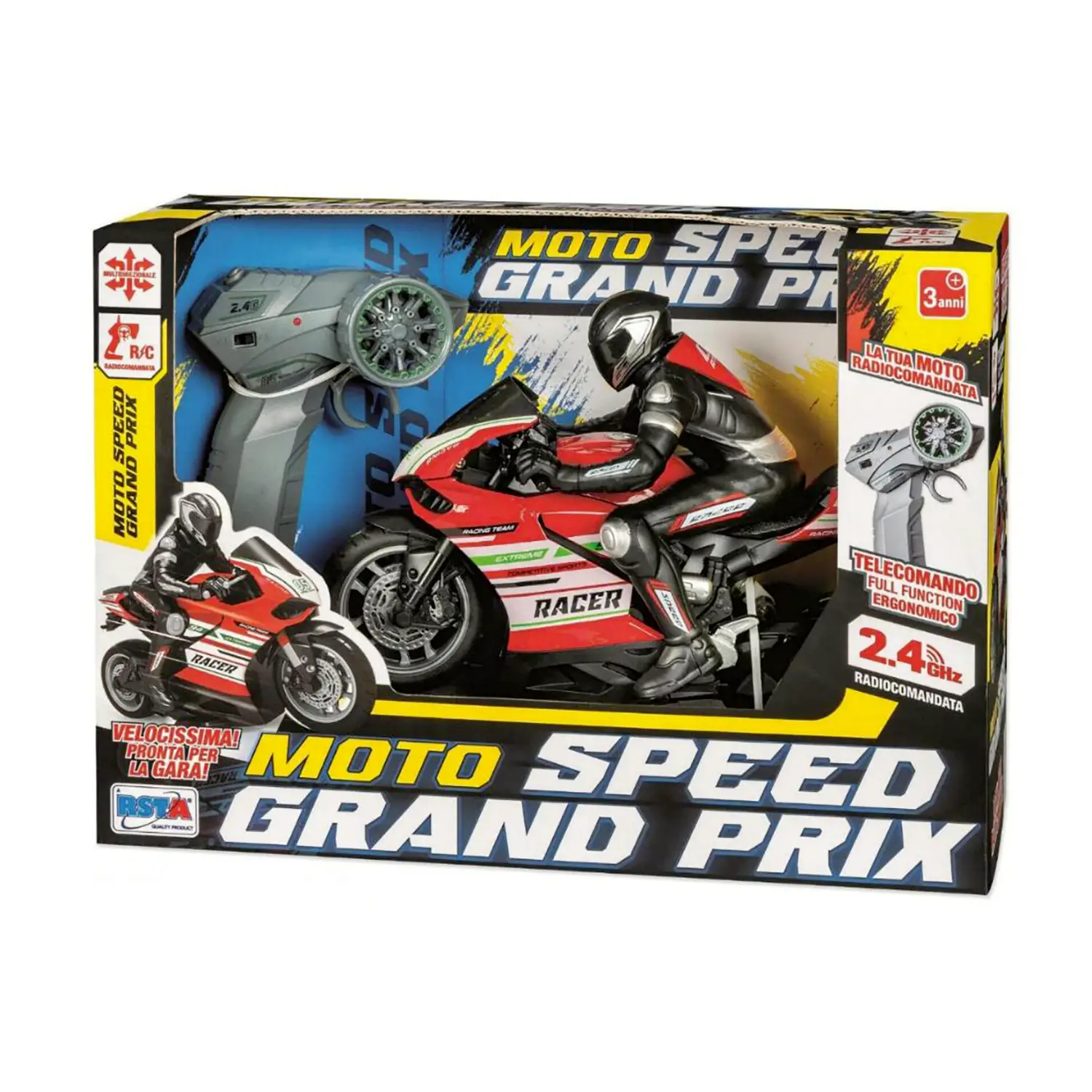 Moto Speed Gran Prix Radiocomandata Scala 1:14 - radiocomandi