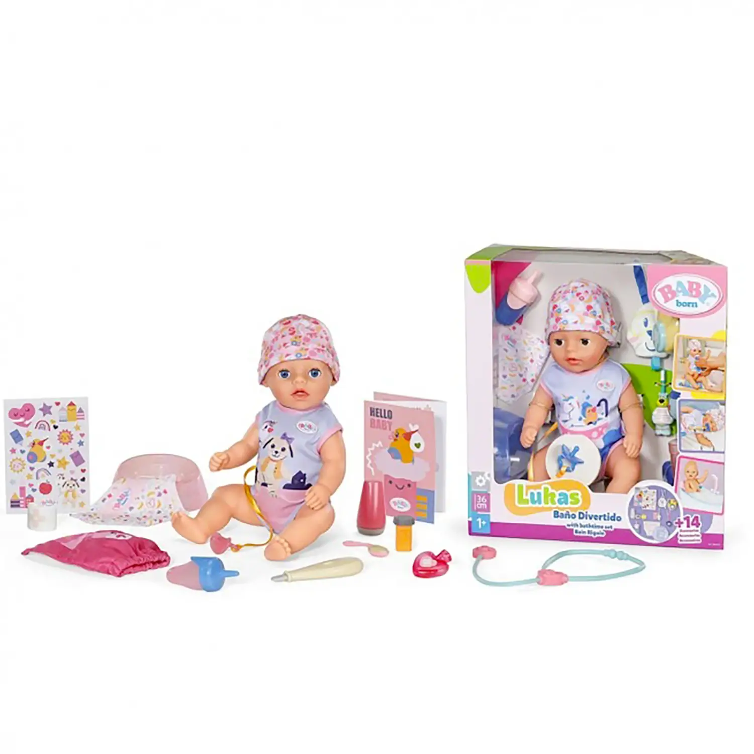 Bambola BABY born Lena dal Dottore 36 cm - Zapf Creation - collezionabili bambina
