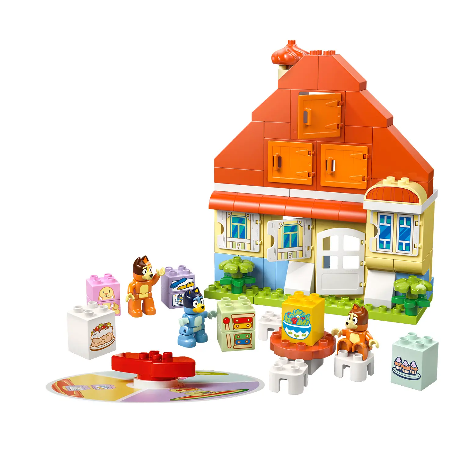 Lego Duplo Bluey Casa della Famiglia di Bluey con Gioco di Memoria 10459 - Costruzioni in plastica