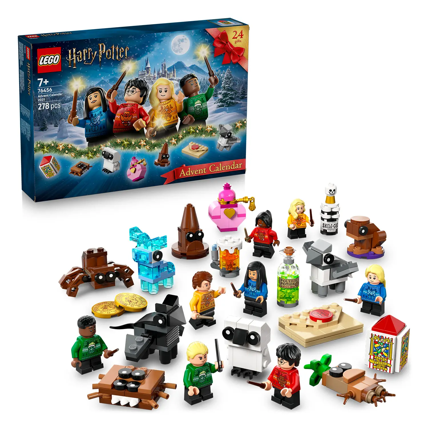 LEGO Harry Potter Calendario Avvento 2025 con 8 Minifigure 76456 - lego