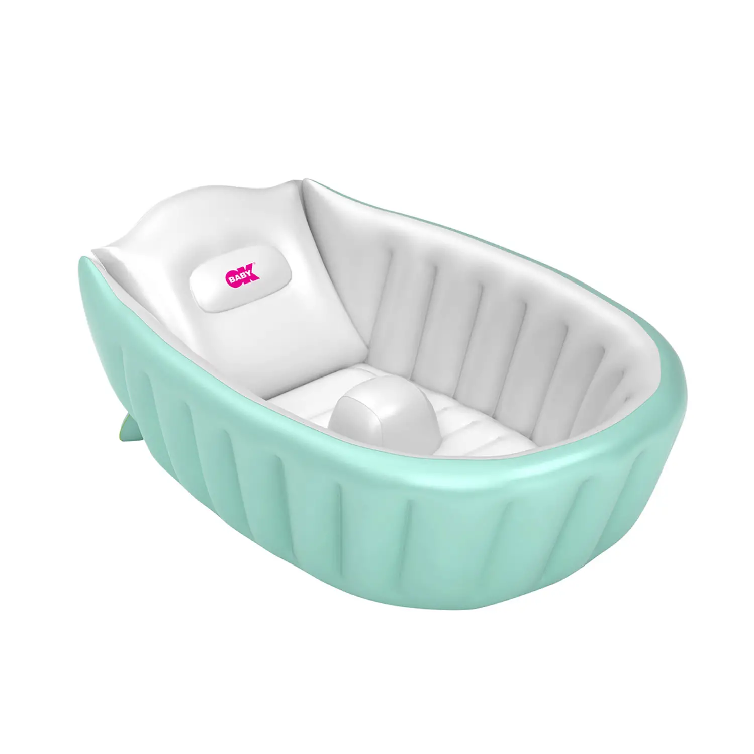 Vaschetta Gonfiabile Per Neonati 0-12 Mesi Onda Baby Soft Azzurra - vasche