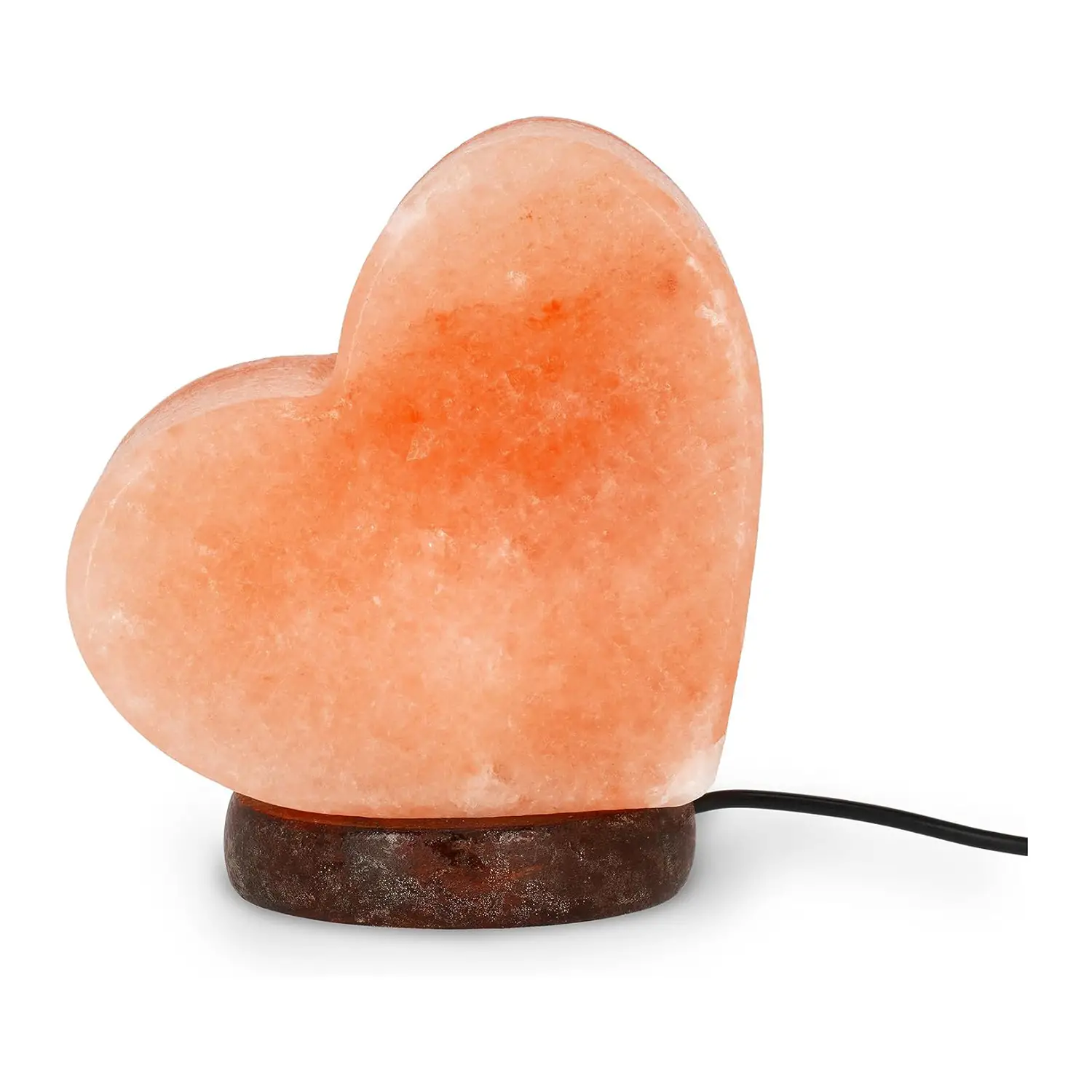 Legami Lampada di Sale, Cromoterapia, Forma Cuore - legami