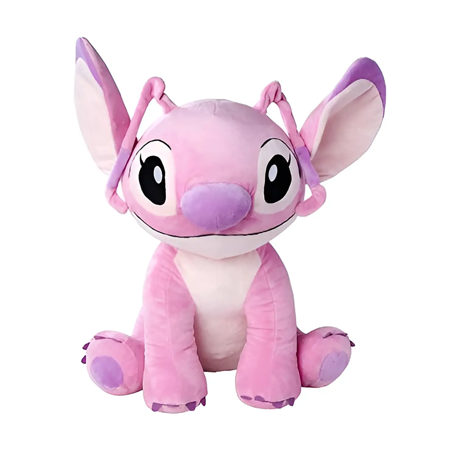 Peluche Angel Stitch 45 cm – Pupazzo Morbido Disney Ufficiale - peluches 0/36 mesi