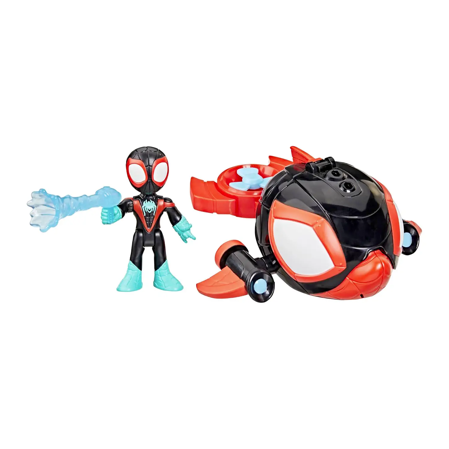 Spidey Waterwebs Sottomarino Spin Dolphin Con Personaggio - action figures ed accessori