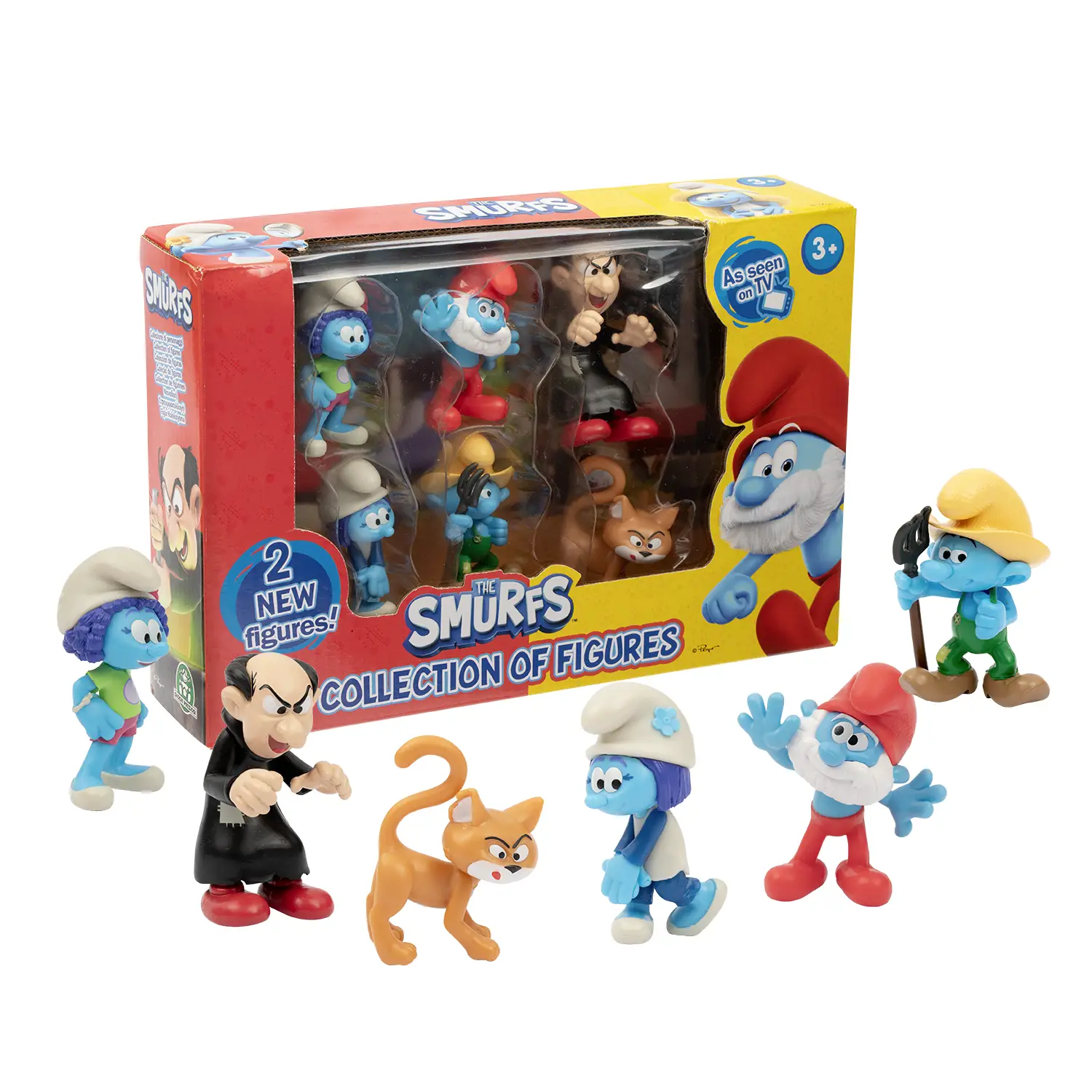 Puffi Set 6 Personaggi - action figures ed accessori