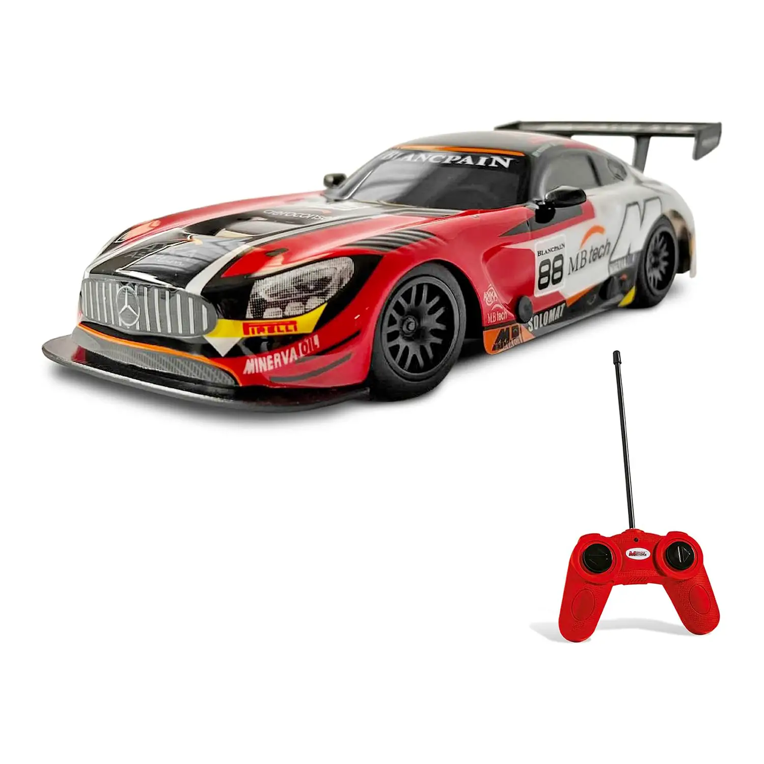 Auto Radiocomandata Mercedes Amg GT3 Scala 1:24 - radiocomandi