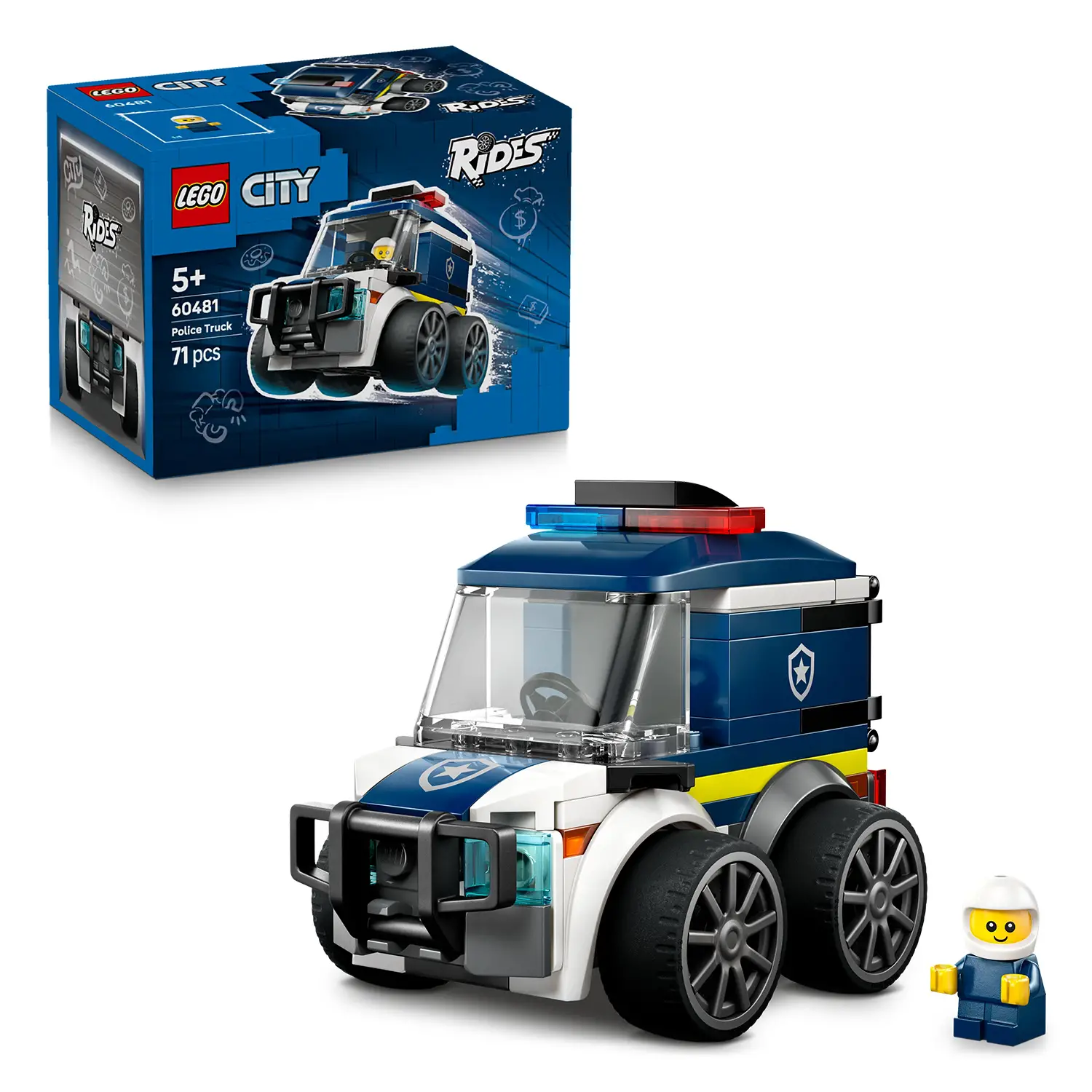LEGO City SUV della Polizia 60481 Mini Auto Giocattolo 5+ - lego