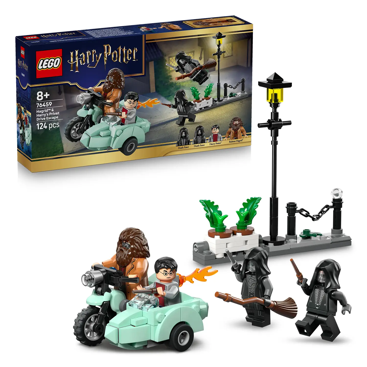 LEGO Harry Potter Fuga da Privet Drive Hagrid e Harry 76459 - lego