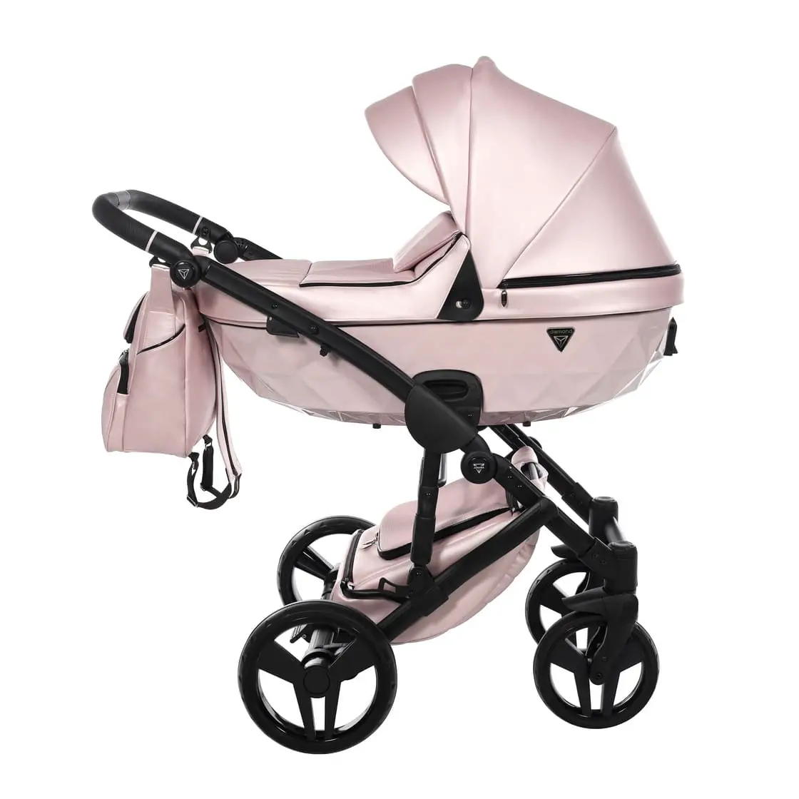 Trio Diamond S Class V3 3 In 1 Nero/rosa Telaio Nero - trio e modulari