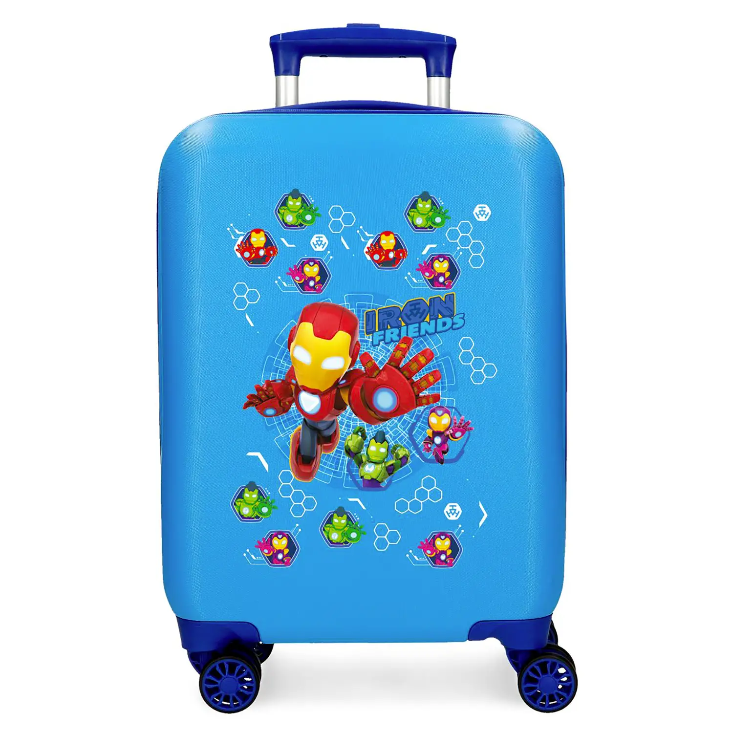 Iron Friends Trolley Abs 50 cm 4 Ruote Azzurro - valige e borse da viaggio