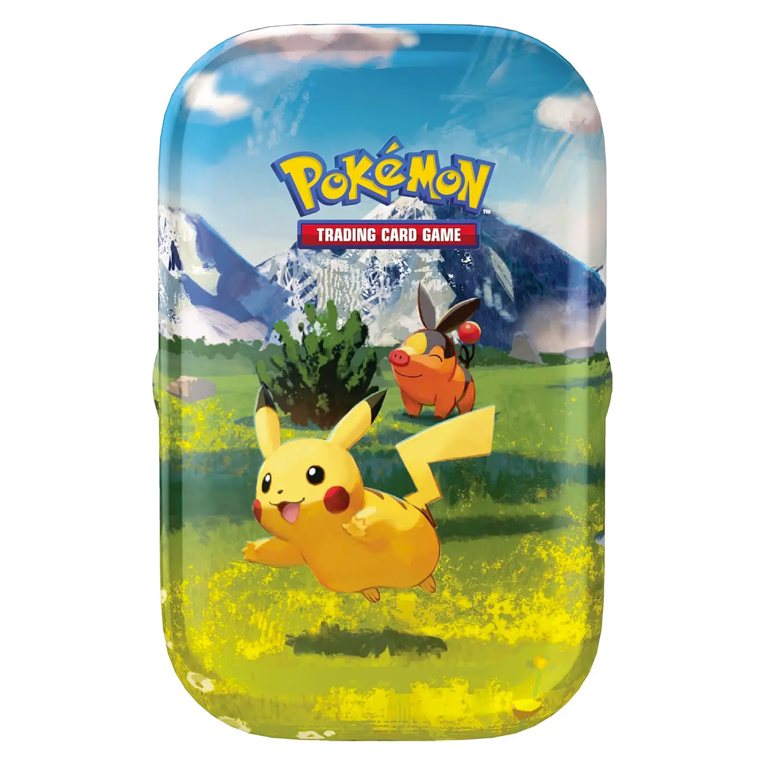 Pokemon Mini Tin Da Collezione Megaevoluzione Ascesa Eroica Pikatchu E Tepig - Giochi di società