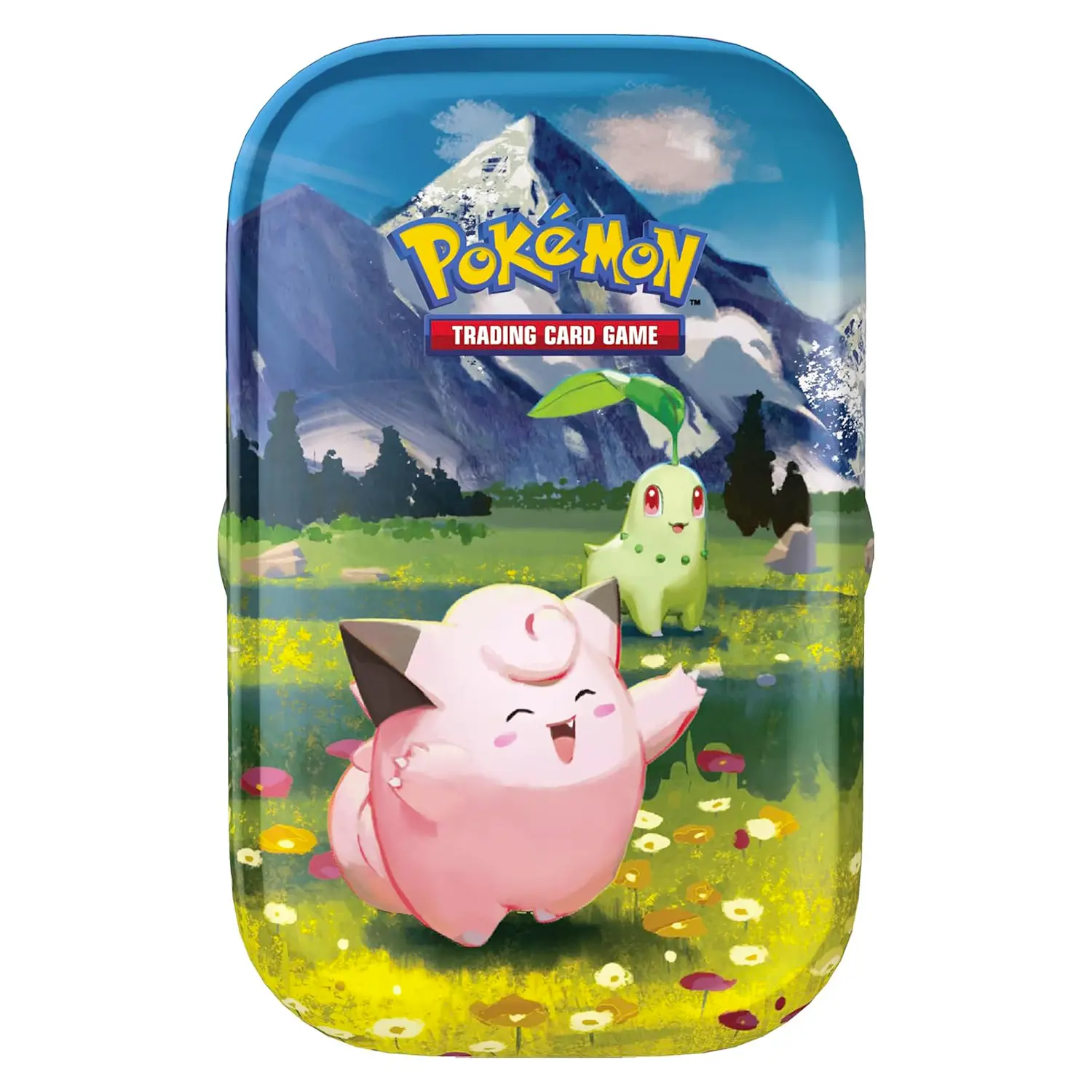 Pokemon Mini Tin Da Collezione Megaevoluzione Ascesa Eroica Clefairy e Chikorita - Giochi di società