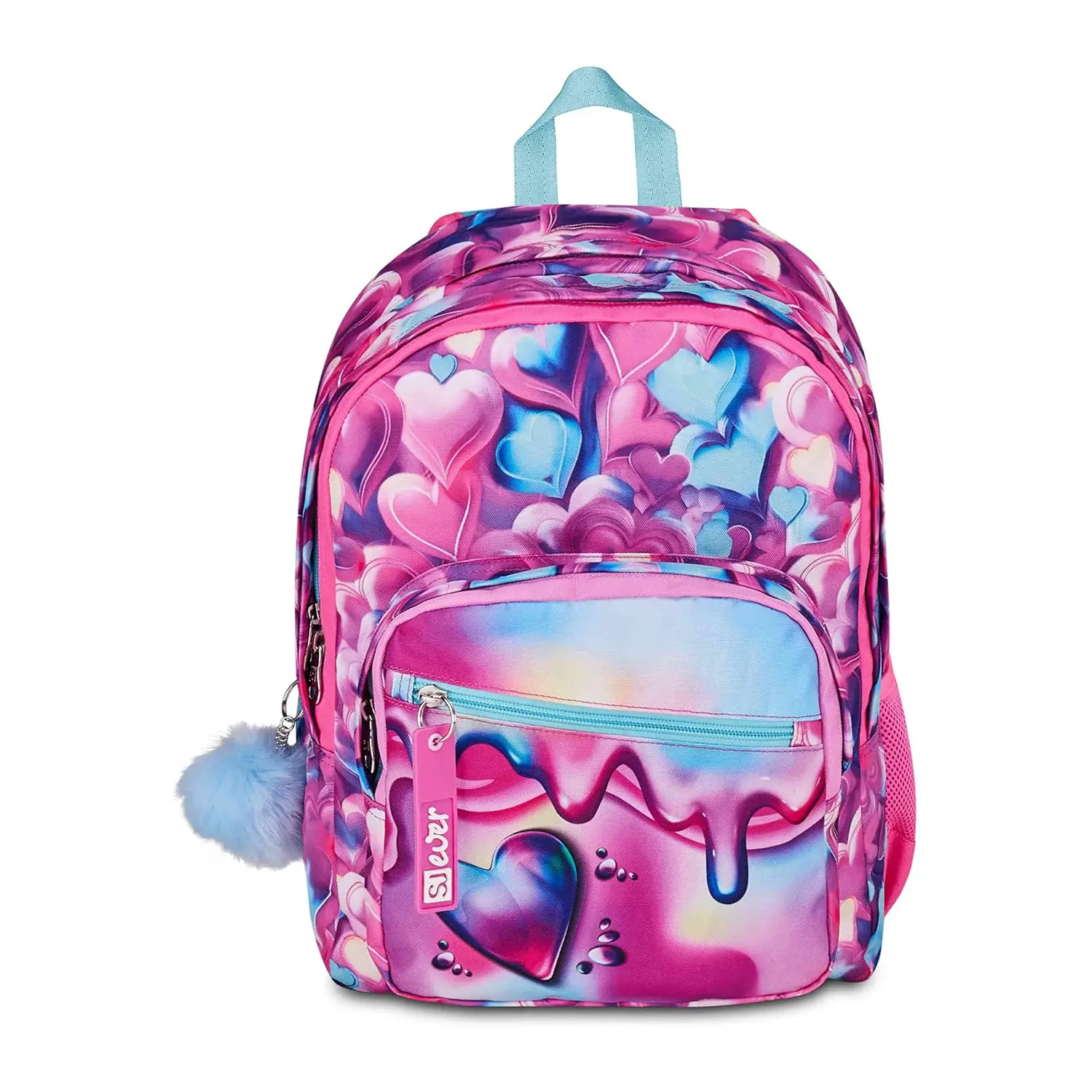 Zaino Scuola SJ Gang Ever Pink Beat 31L Doppio Scomparto - zaini scuola