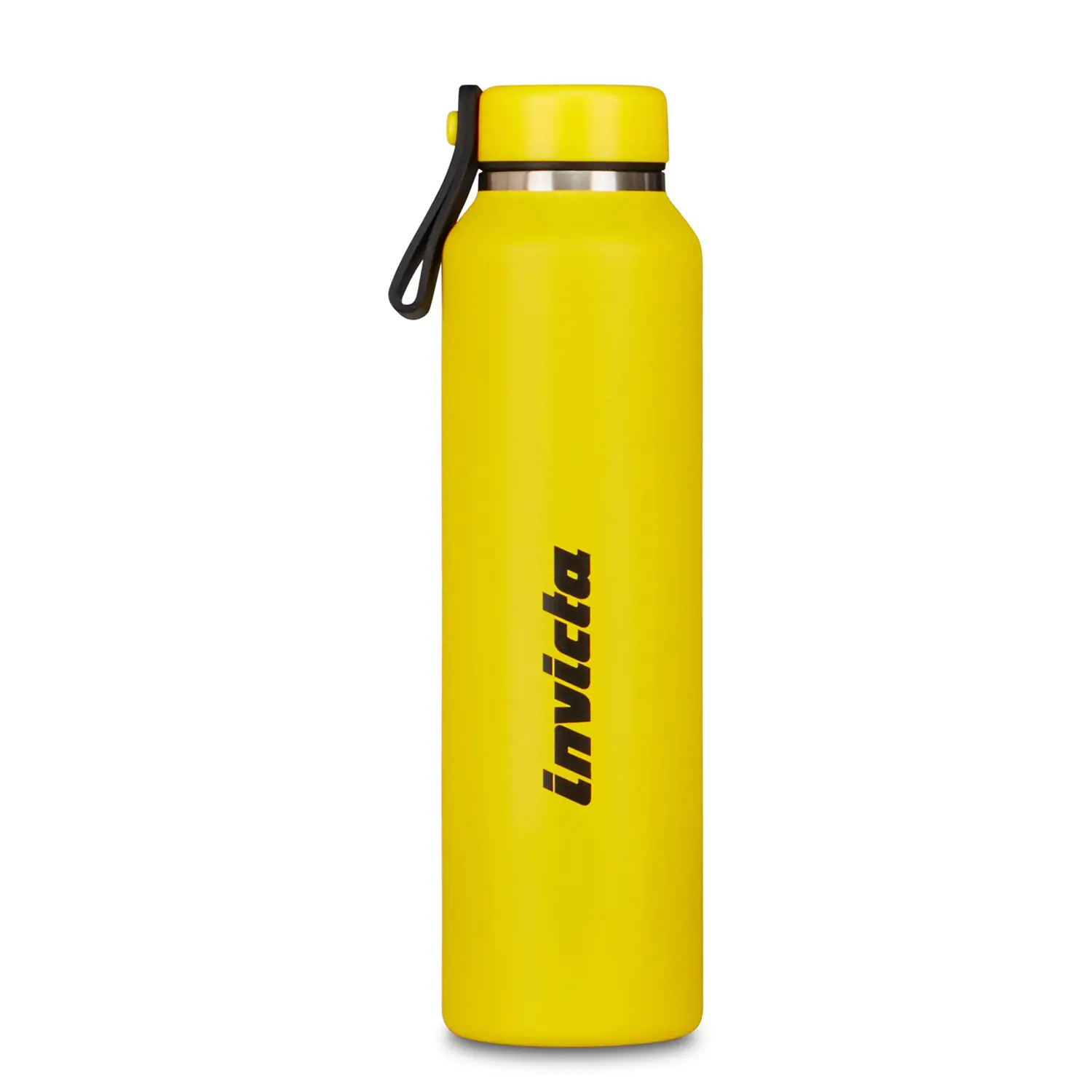 Borraccia Invicta Slim Gialla Acciaio Inox 480ml - borracce